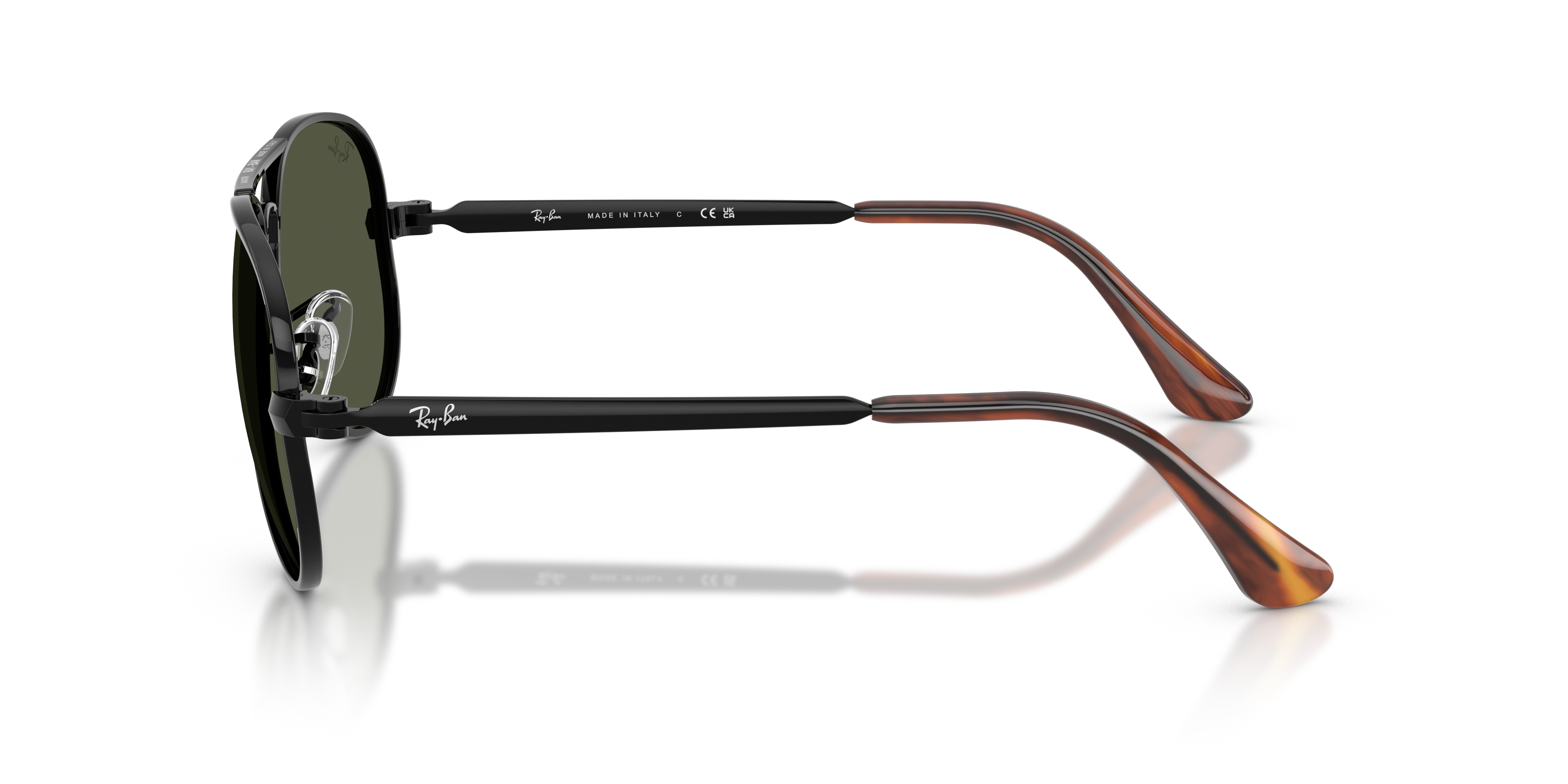 RB-3925 002/31 BLACK (GREEN 58*16, Negro, hi-res image number 2