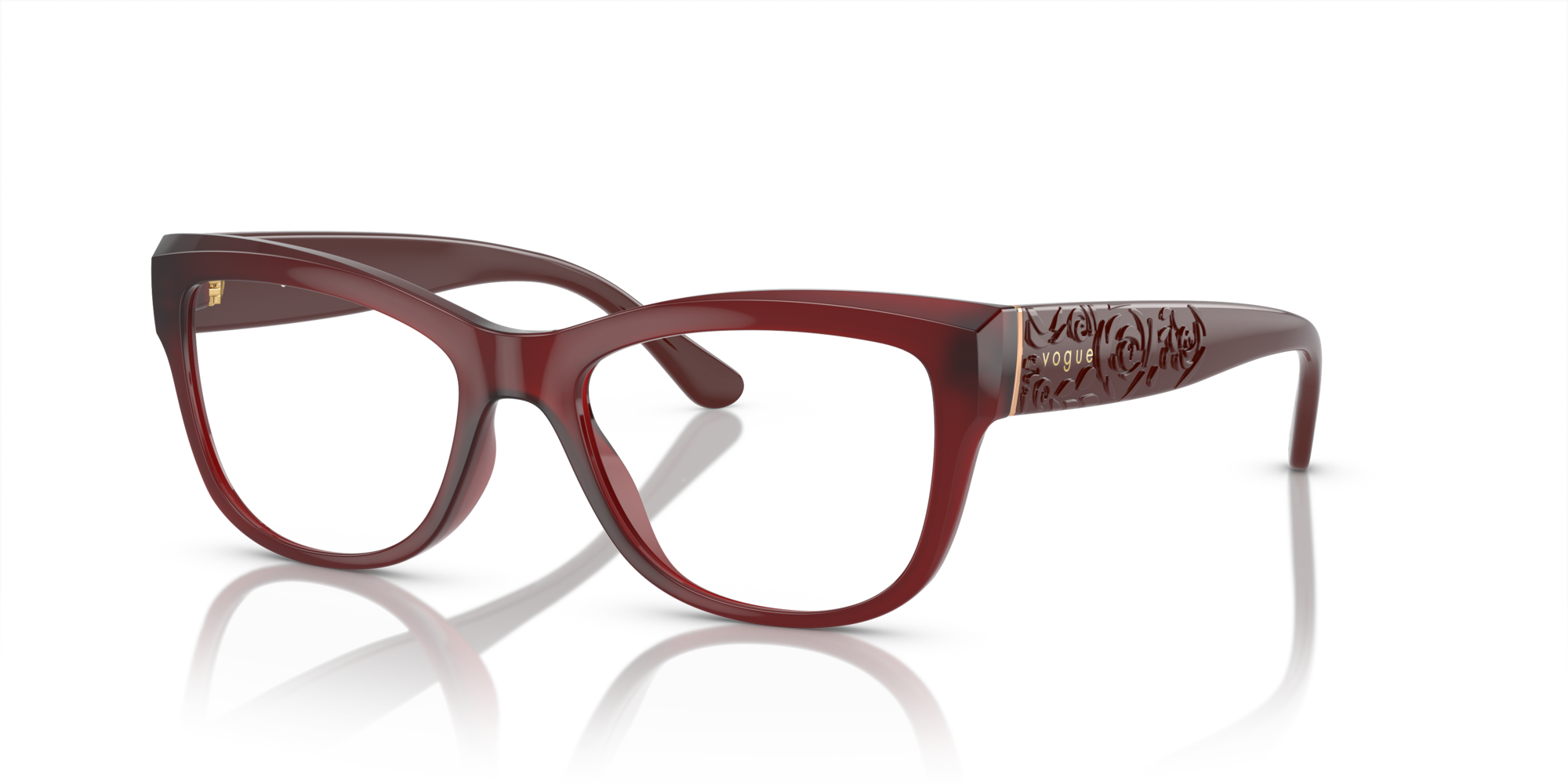 VOGUE-5528/G 3094 OPAL RED 53*17, Vermell, hi-res image number 0