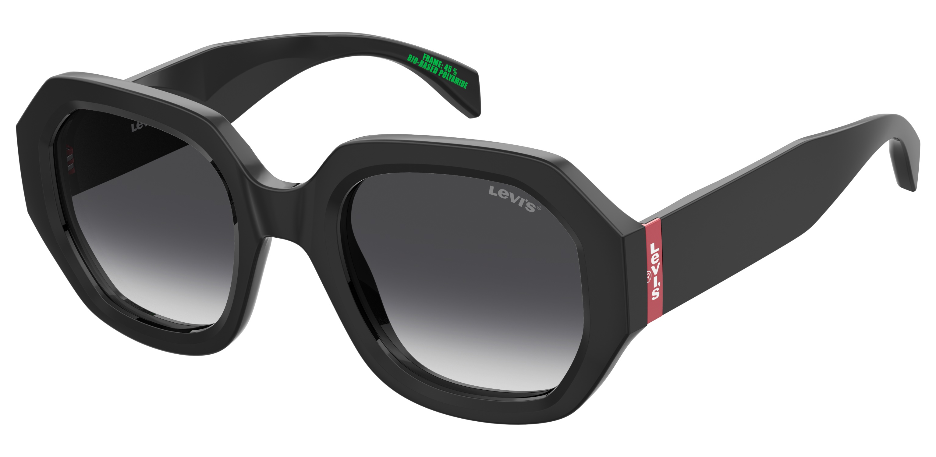 LEVI'S-1066/S 807*9O BLACK(DARK GREY SHADED 51*23, Negre, hi-res image number 0
