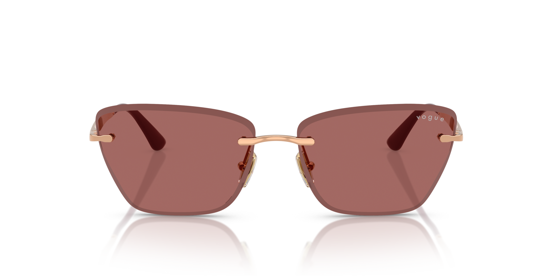 VOGUE-4332S/S 515269 ROSE GOLD(DARK PURPLE 59*15, , hi-res image number 1