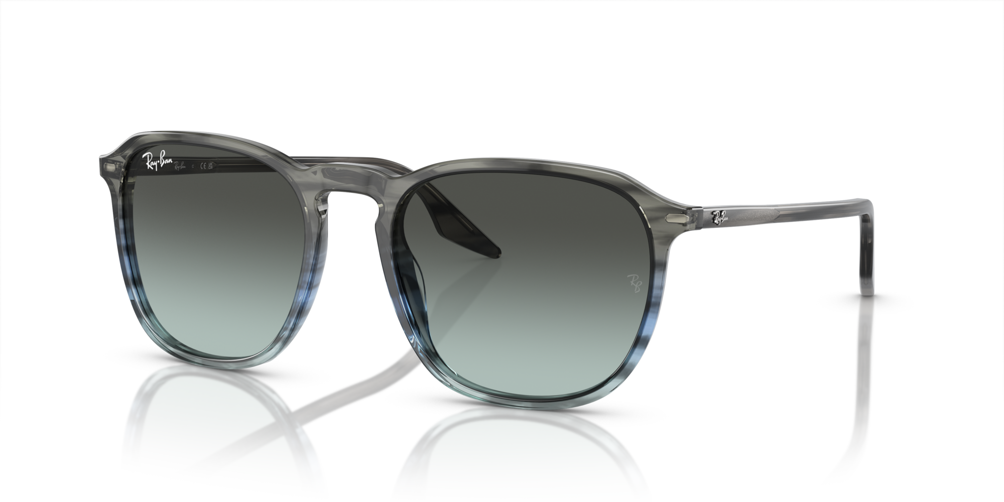 RB-2203 1391/GK GRIS 55*20, Gris a ratlles | Blau, hi-res image number 0