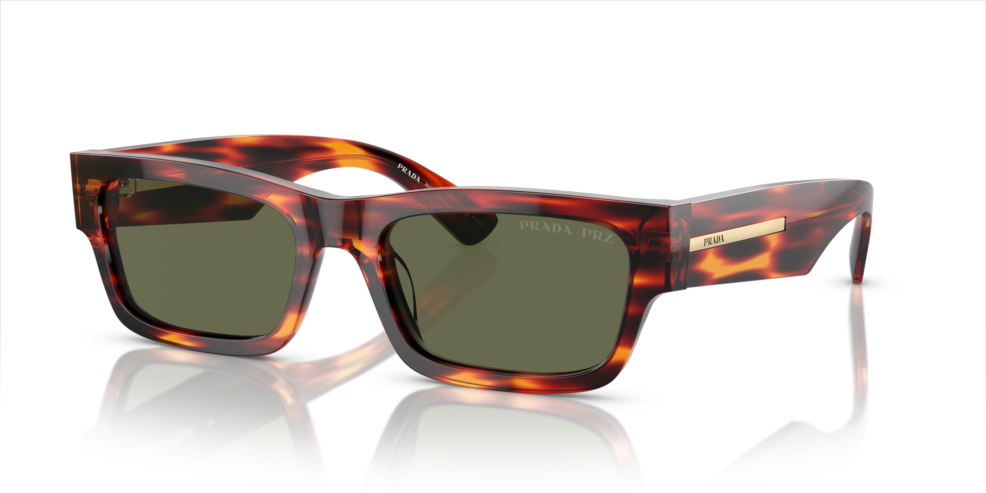 PRADA-A03/S 13O-03R RED/BLACK/HAVANA 56*19, , hi-res image number 0