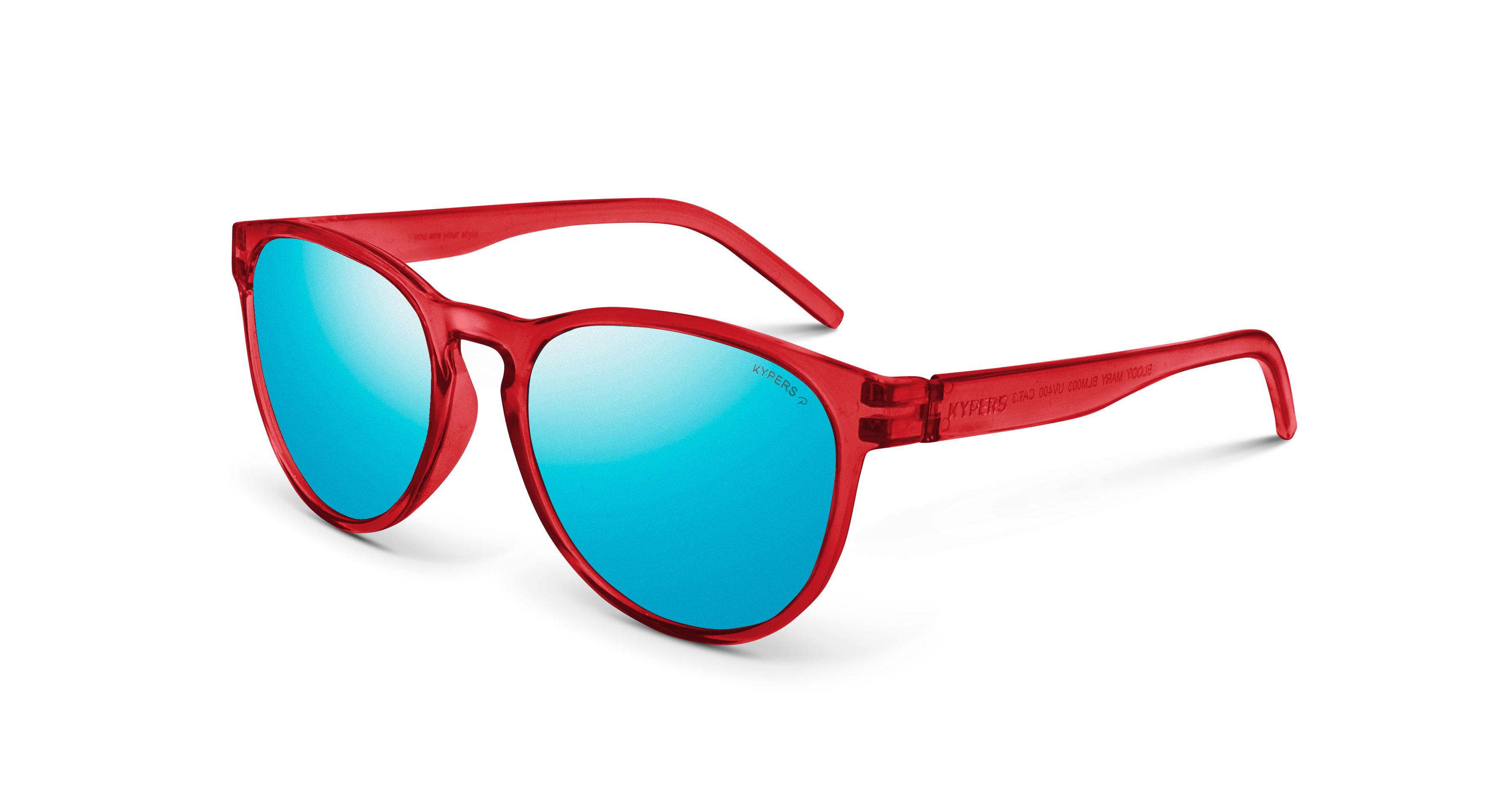 KYPERS-BLOODYMARY/S BLM030 RED/BLUE MIRROR 54*19, Vermell, hi-res image number 0
