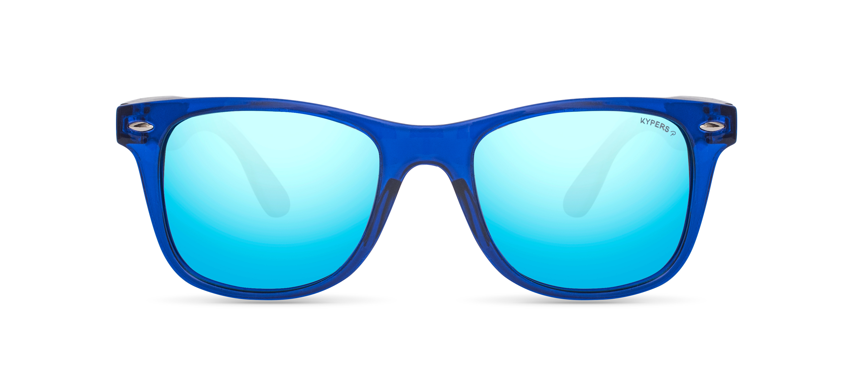 KYPERS-SANFRANCISCO/S SF002 NAVY /ICEBLUE MIRROR 50*20, Blau transparent, hi-res image number 1