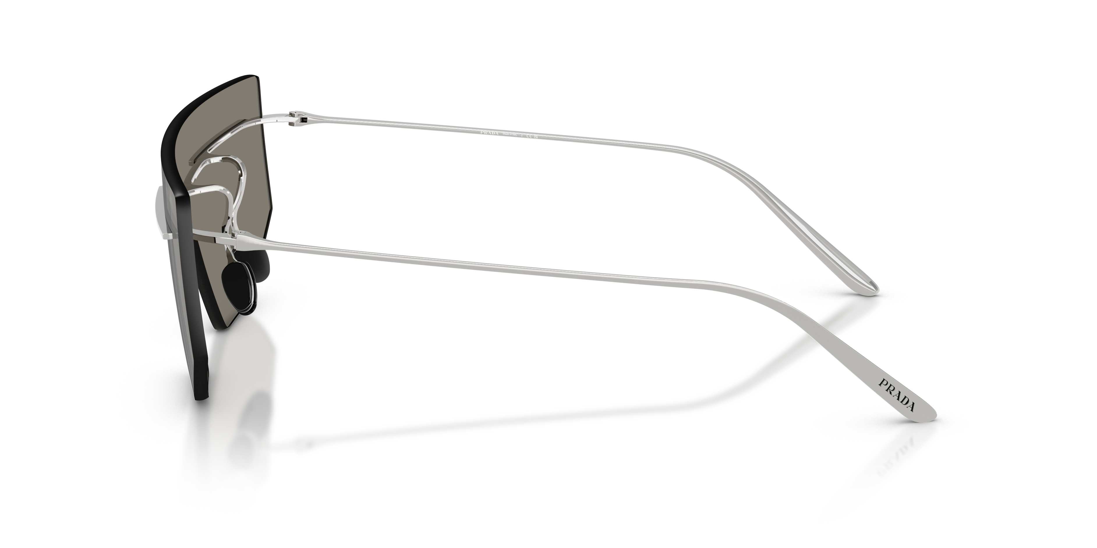 PRADA-B55S/S 1BC60N SILVER (LIGHT GREY MIRROR SILVER 40*140, , hi-res image number 2