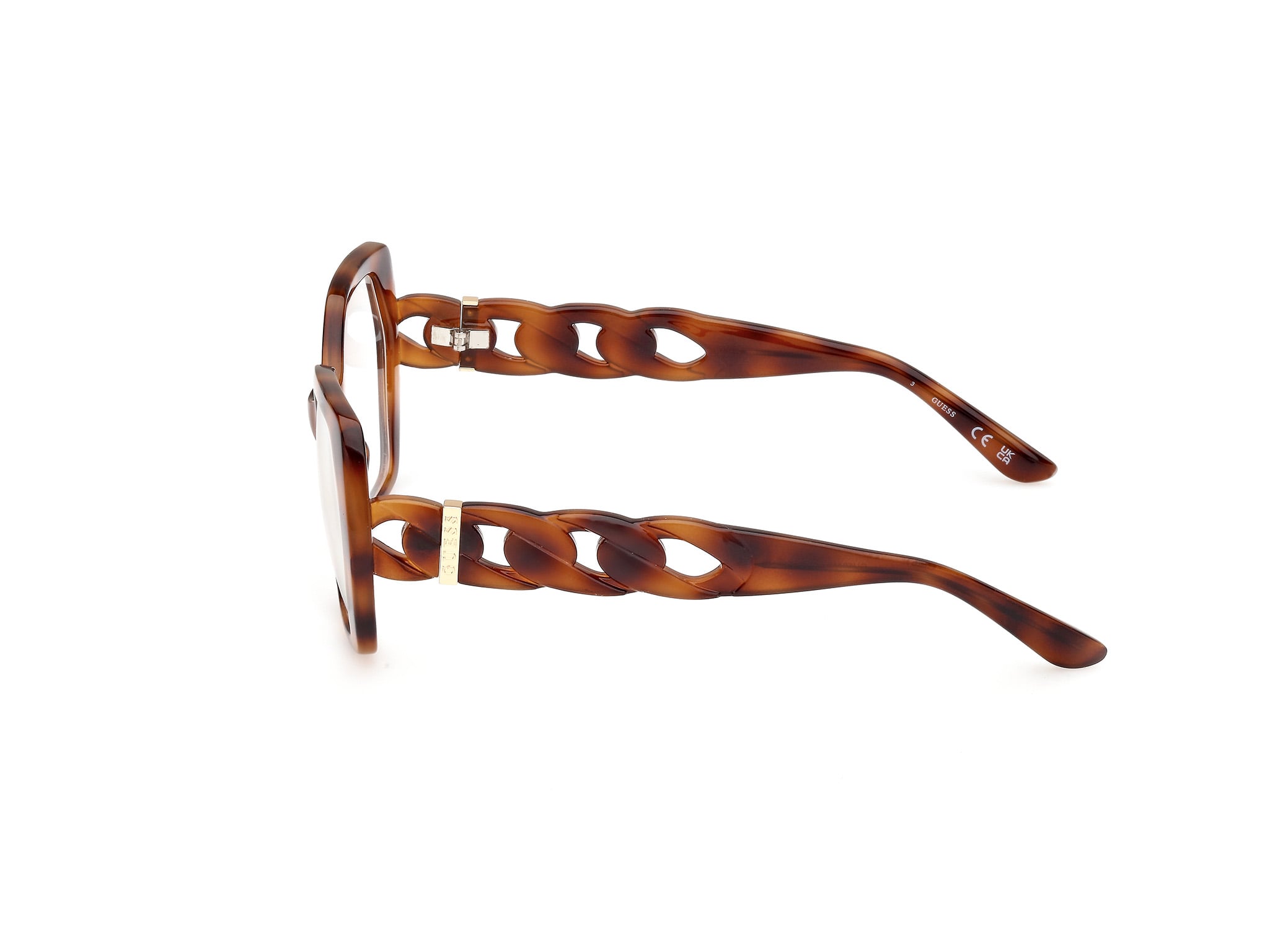 GUESS-50116/G 053 blonde havana 53*18, Havana, hi-res image number 2