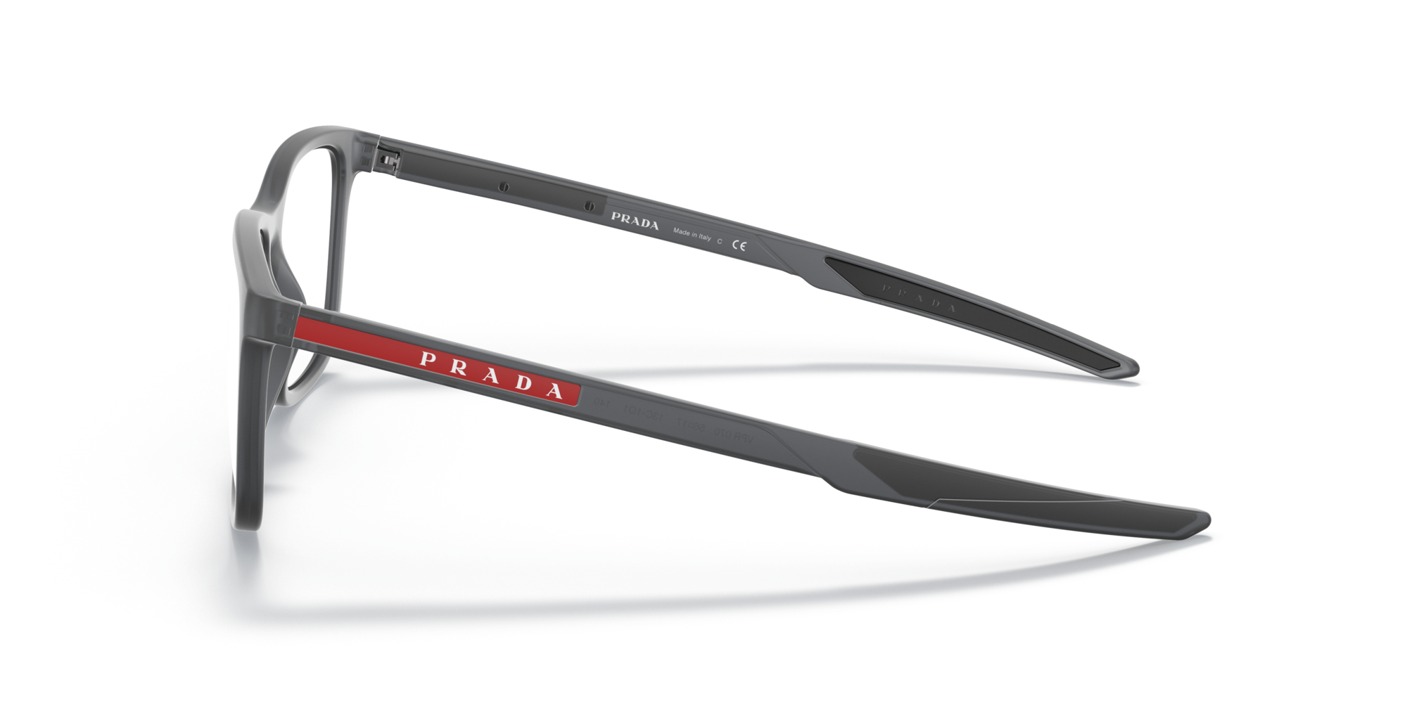 PRADA-SPORT-07OV/G 13C1O1 TRANSPARENT BLACK 56*17, Negre transparent, hi-res image number 2