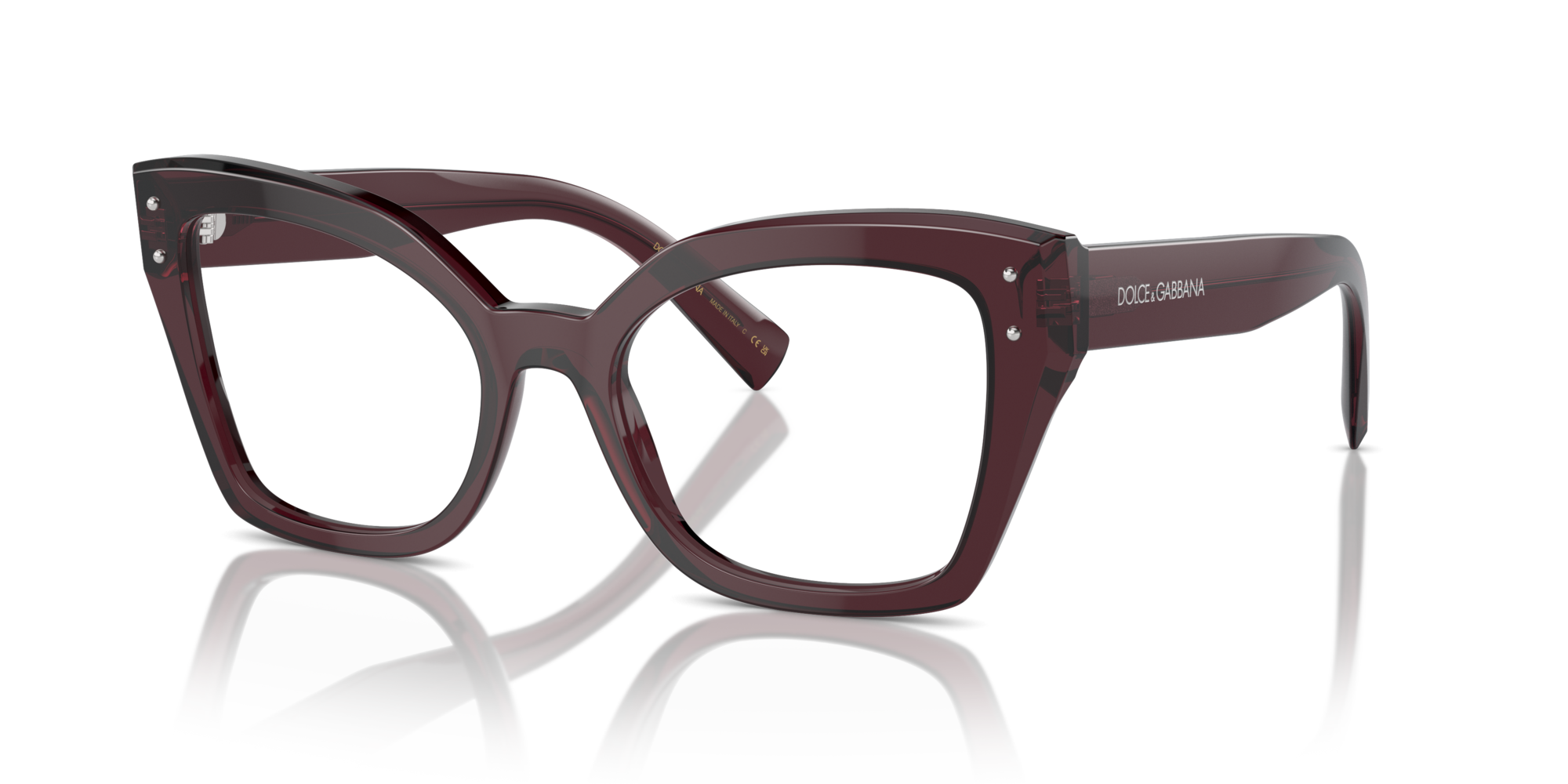 GABBANA-3386/G 3045 TRANSPARENT VIOLET 53*19, , hi-res image number 0
