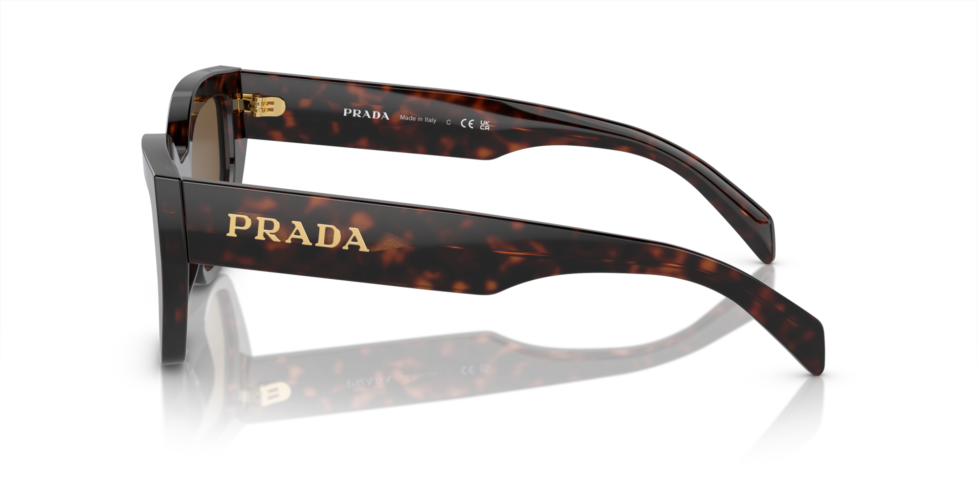 PRADA-A09S/S 16N5Y1 BROWN 53*18, Carey de brezo, hi-res image number 2