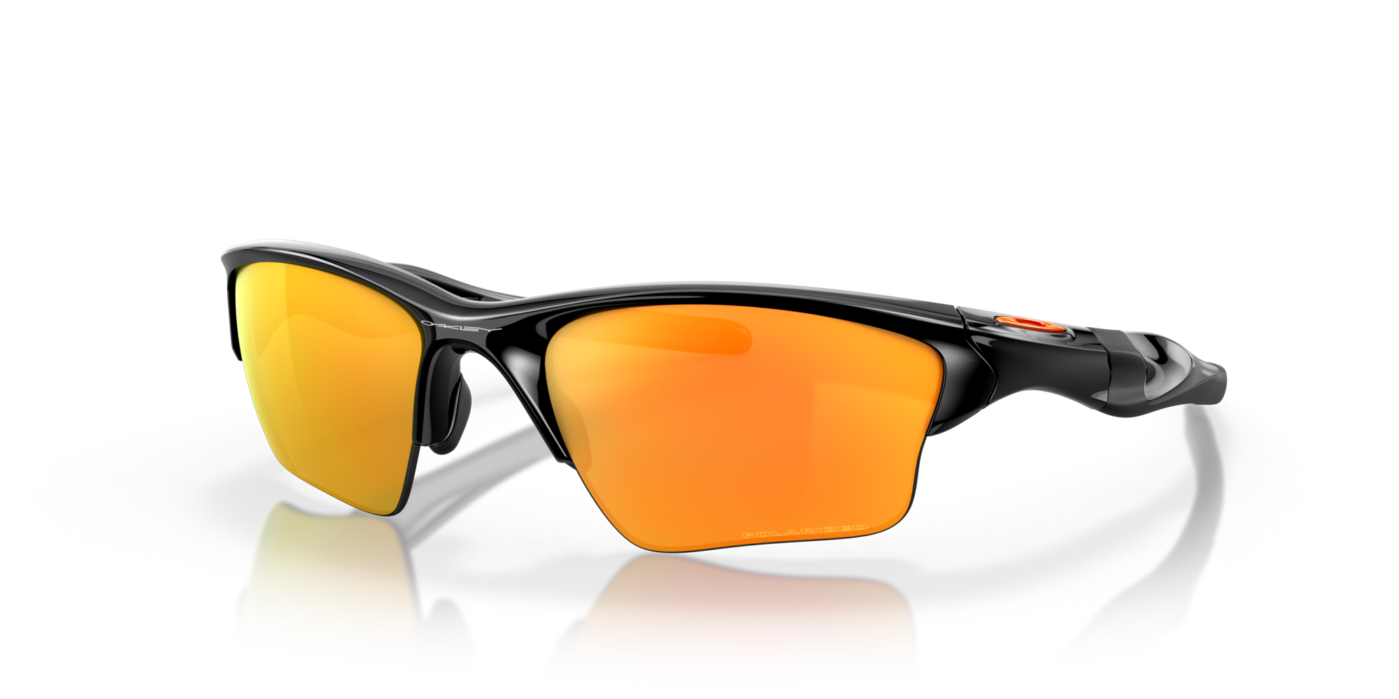 OAKLEY- HALF-JACKET-2.0-XL-9154 915416 POLISHED BLACK FIRE IRIDIUM POLARIZED 62*15, , hi-res image number 0