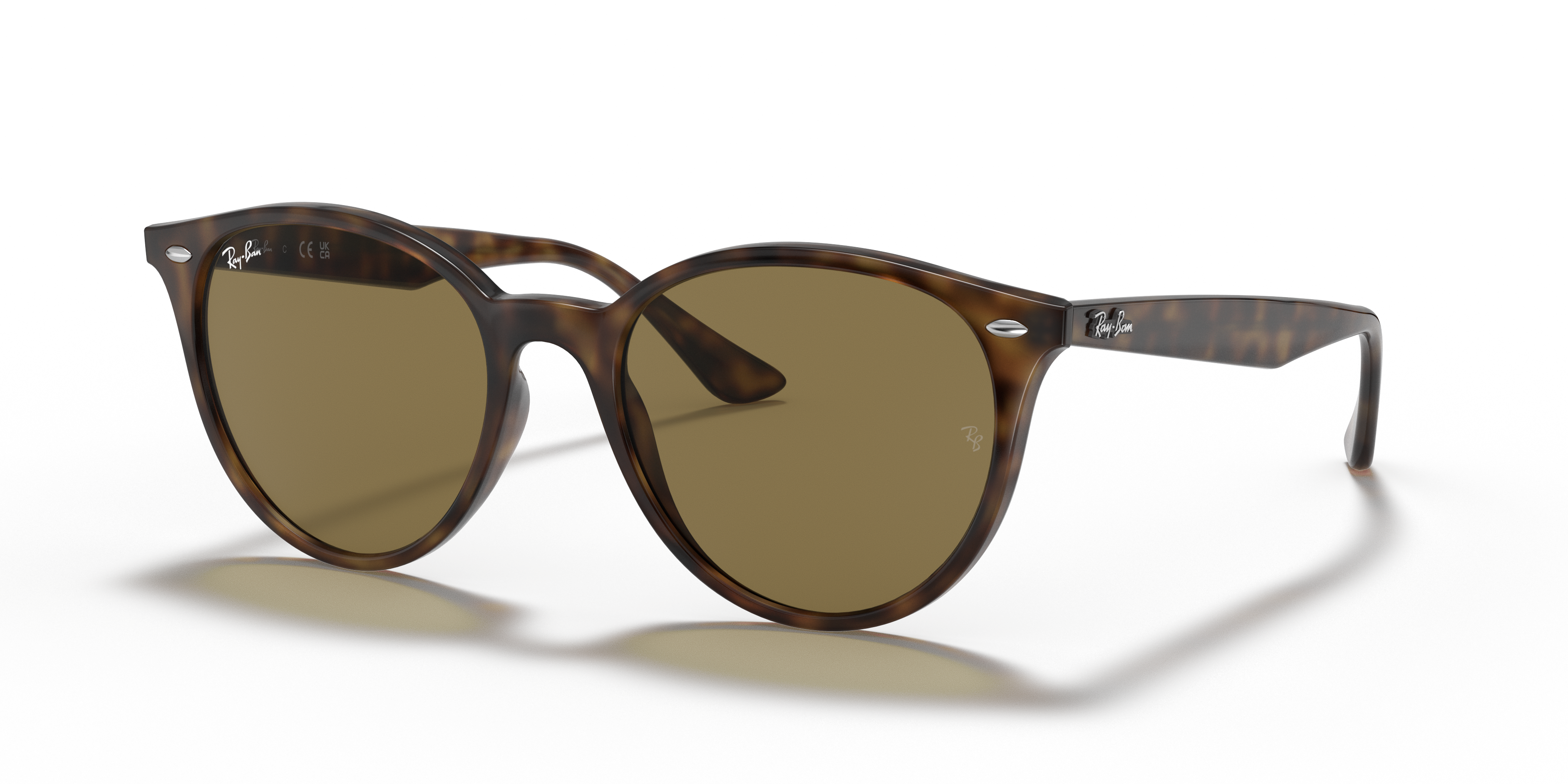 RB-4305 710/73 HAVANA(DARK BROWN 53*19, Havana clar, hi-res image number 0