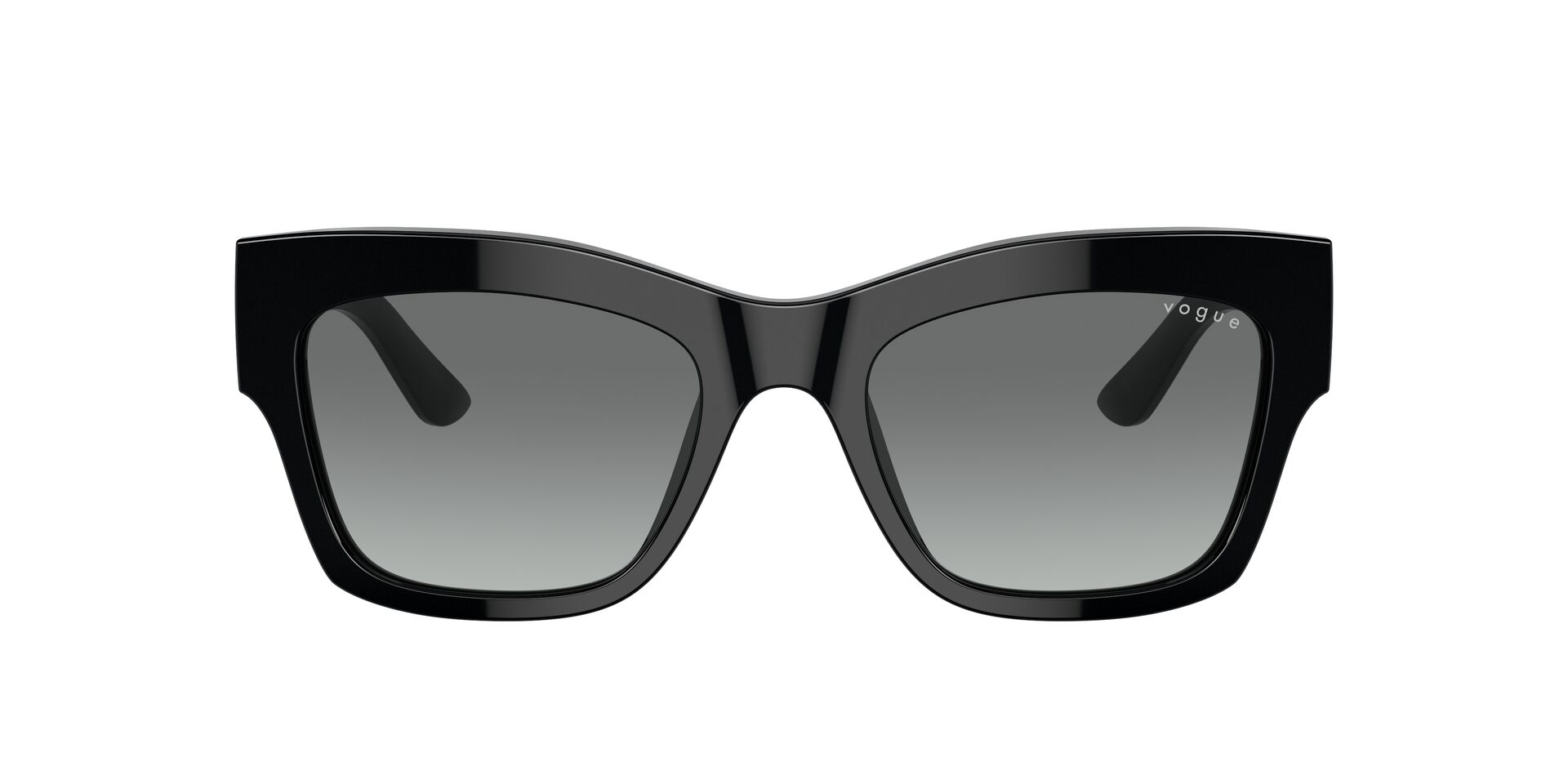 VOGUE-5524/S W44/11 BLACK(GREY GRADIENT 54*20, Negre, hi-res image number 1