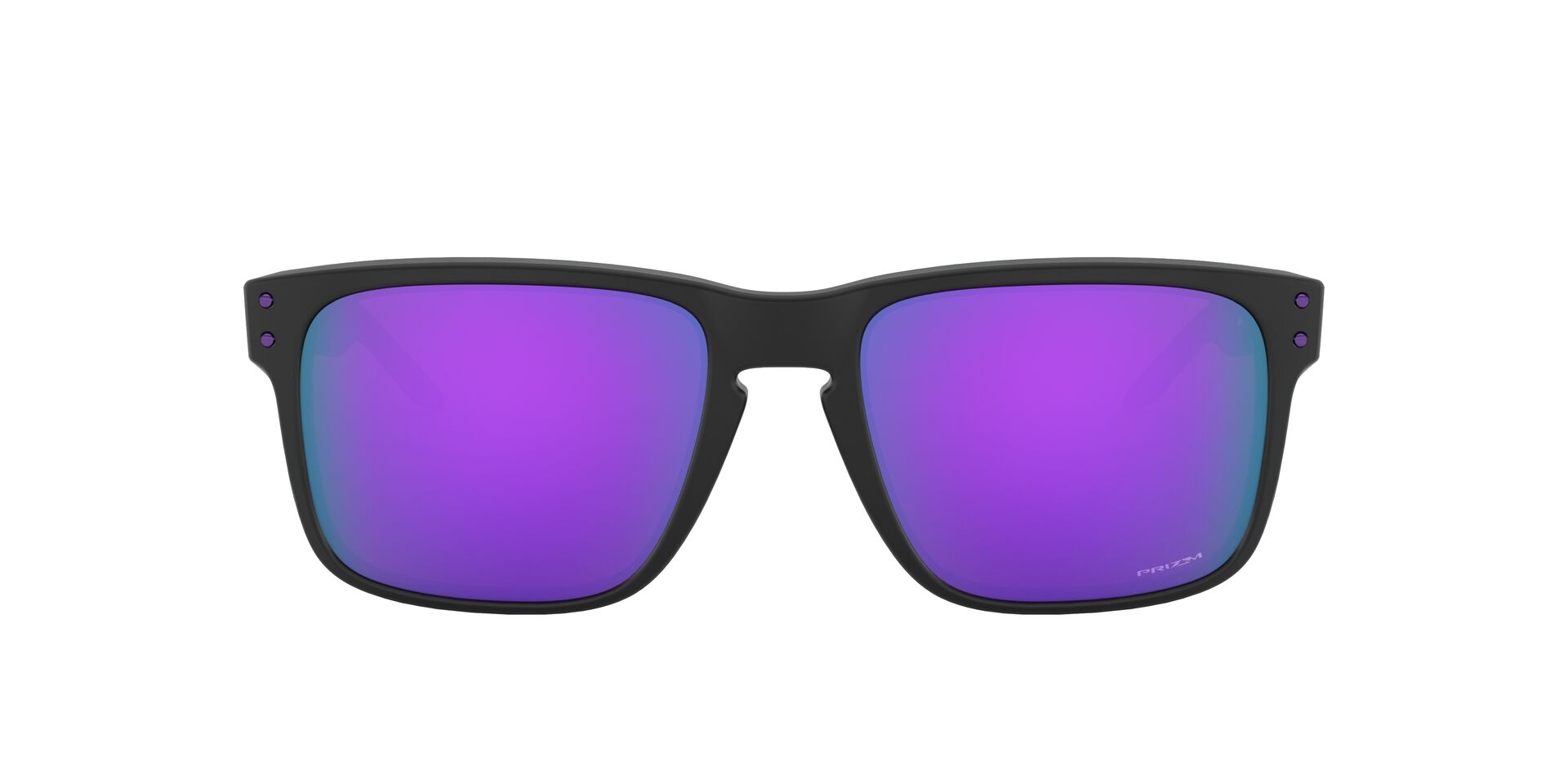 OAKLEY-HOLBROOK-9102 9102K6 MATTE BLACK(PRIZM VIOLET 55*18, Negre, hi-res image number 1