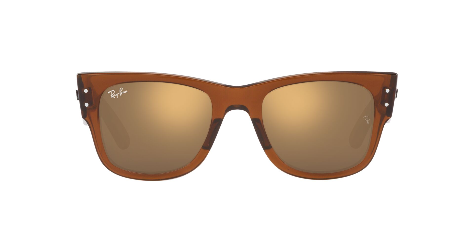 RB-0840S 663693 TRANSPARENT BROWN(LIGHT BROWN MIRROR GOLD 51*21, Marró transparent, hi-res image number 1