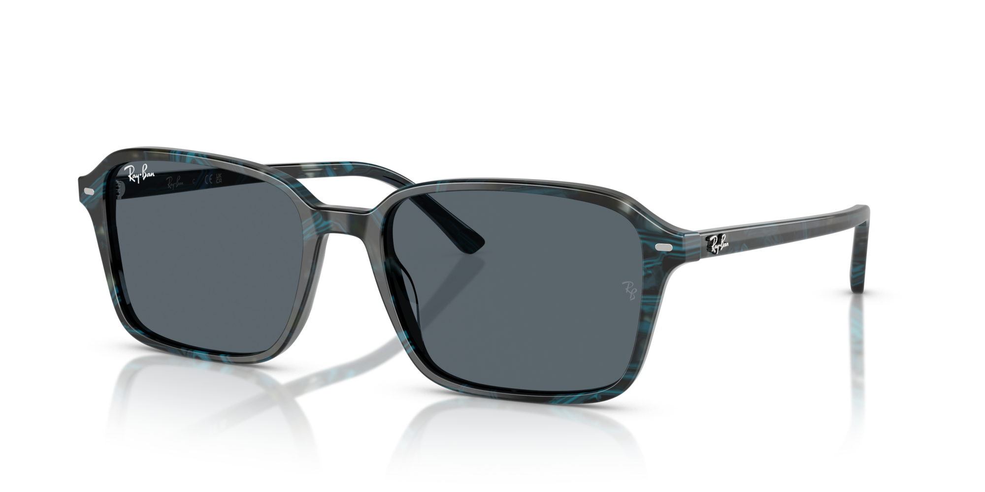 RB-2231 1417R5 TRANSPARENT FANTASY BLUE/GREY(BLUE 58*18, Transparent blau | Gris, hi-res image number 0