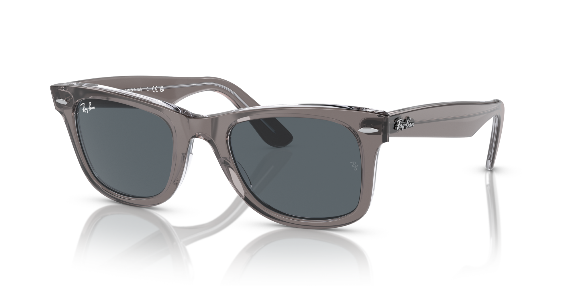 RB-2140 1355R5 GREY ON TRANSPARENT (BLUE) 54*18, Gris sobre transparent, hi-res image number 0