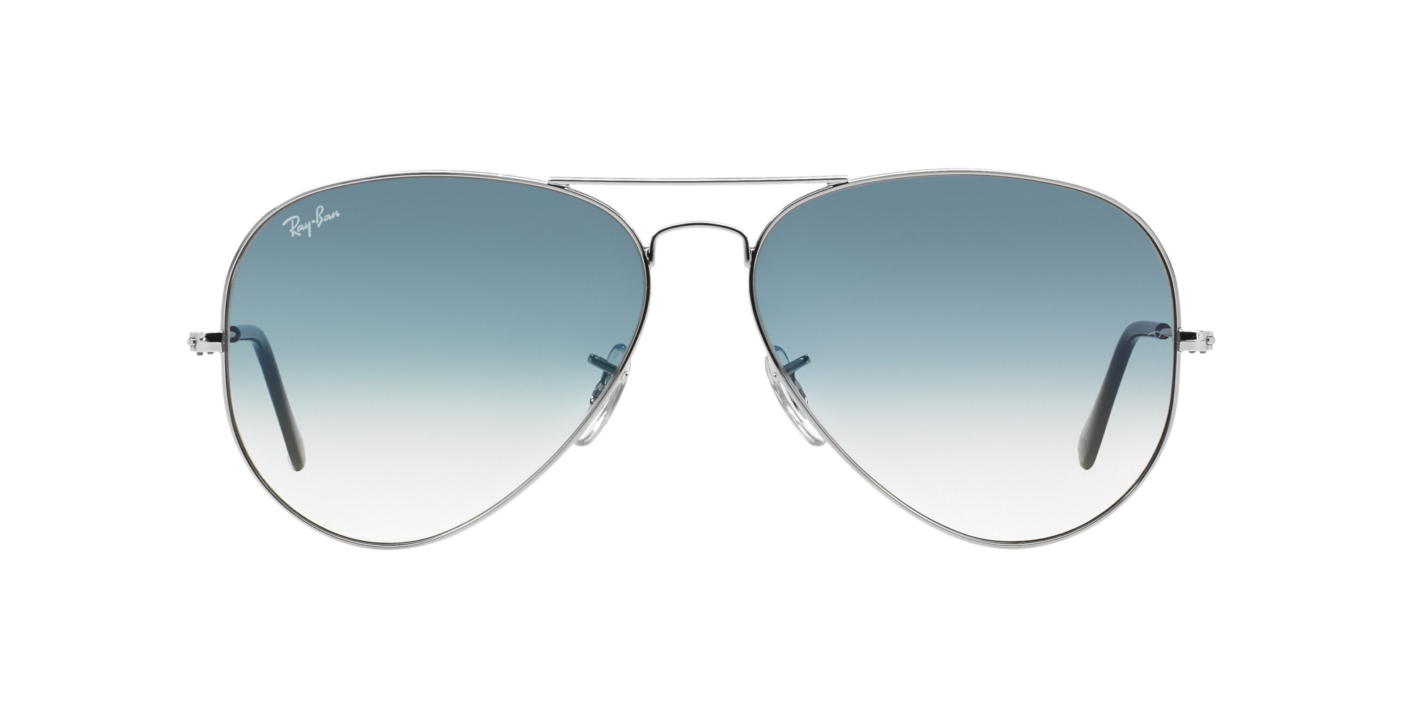 RB-3025 003/3F *2N PLATA/AZUL 55*14, Plata, hi-res image number 2