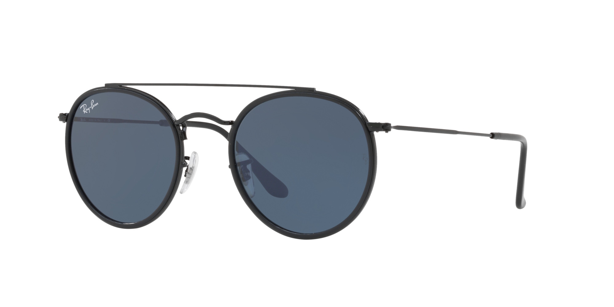 RAY-BAN ROUND DOUBLE BRIDGE RB 3647N 002/R5, Negre, hi-res image number 0