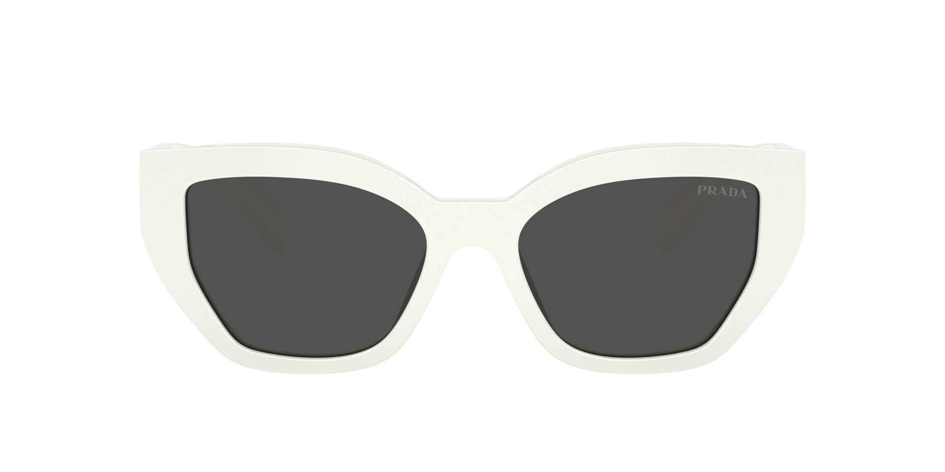 PRADA-A09S/S 1425S0 TALC(DARK GREY 53*18, Blanc, hi-res image number 1