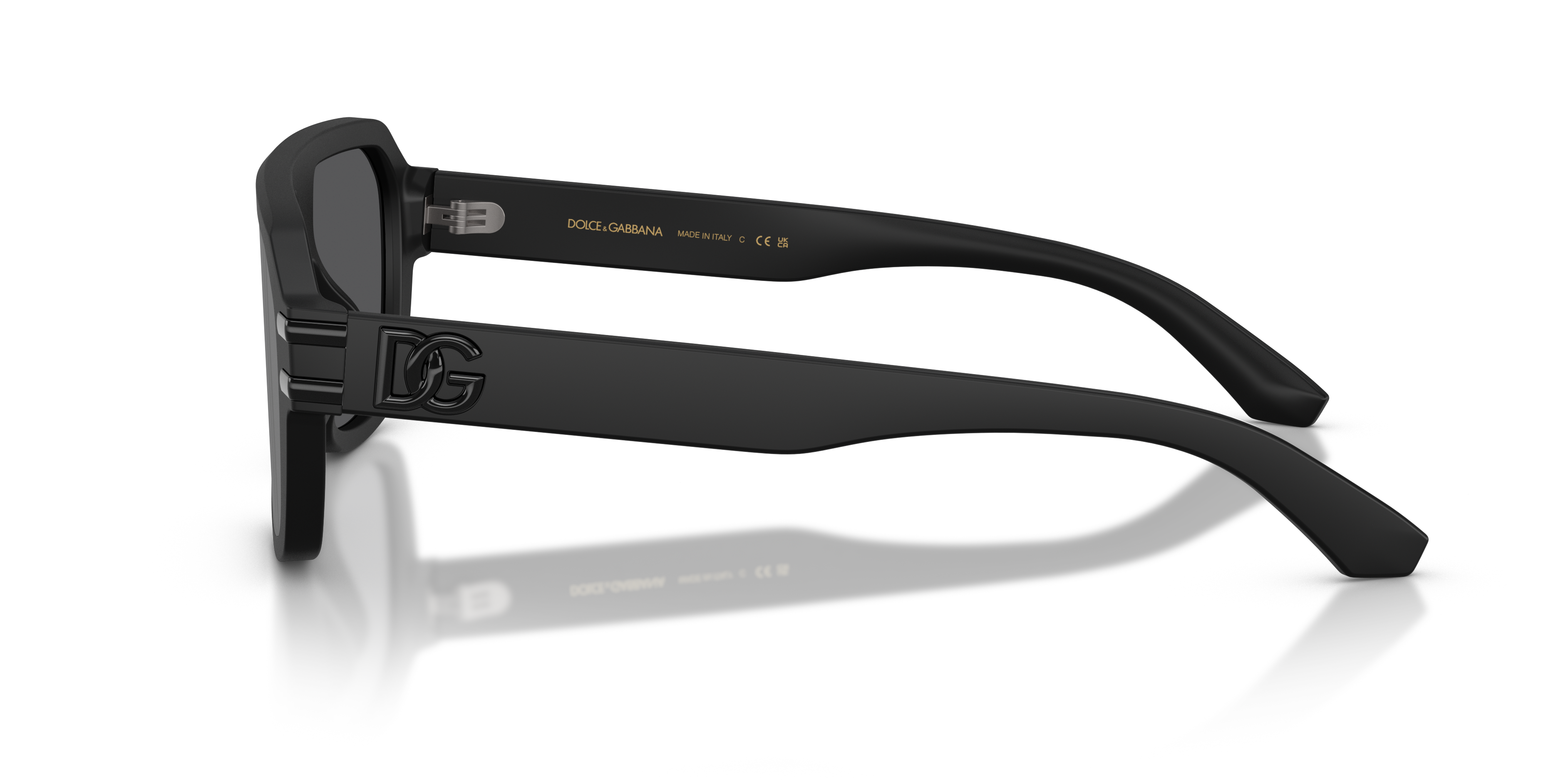 GABBANA-4507/S 25256G MATTE BLACK(GREY MIRROR BLACK 27*127, , hi-res image number 1
