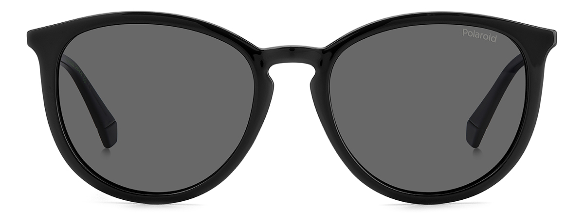 POLAROID-4143/S/X/S 807*M9 BLACK(GREY POLARIZED 53*18, Negre, hi-res image number 1