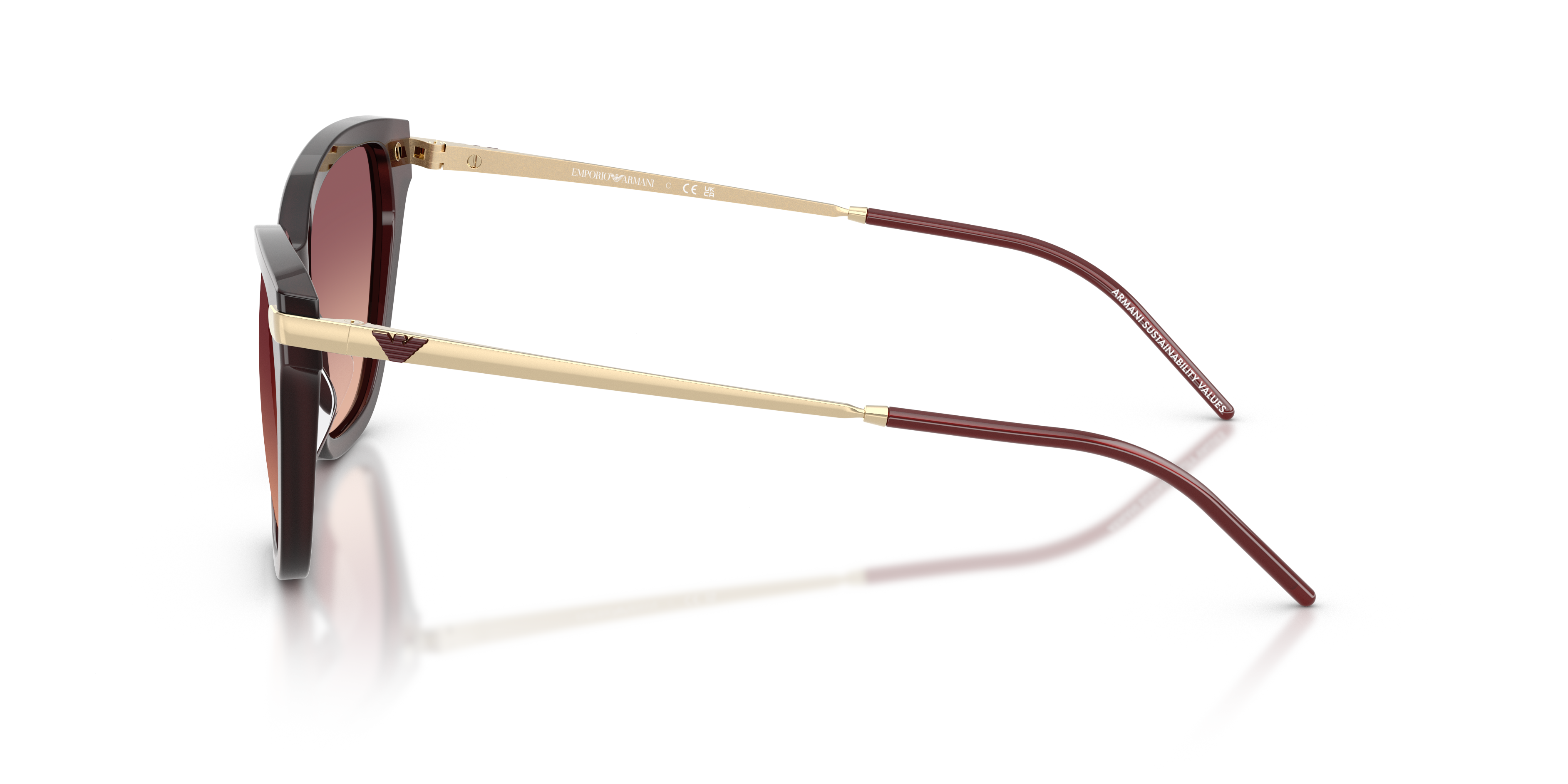 EMPORIO-4251/S 62658D SHINY OPAL BORDEAUX(PINK GRADIENT VIOLET 54*17, , hi-res image number 2