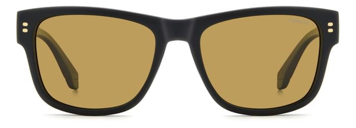POLAROID-6252/S/X/S 003*MU MATTEBLACK(YELLOWPOLARIZED 55*18, Negro, hi-res image number 1