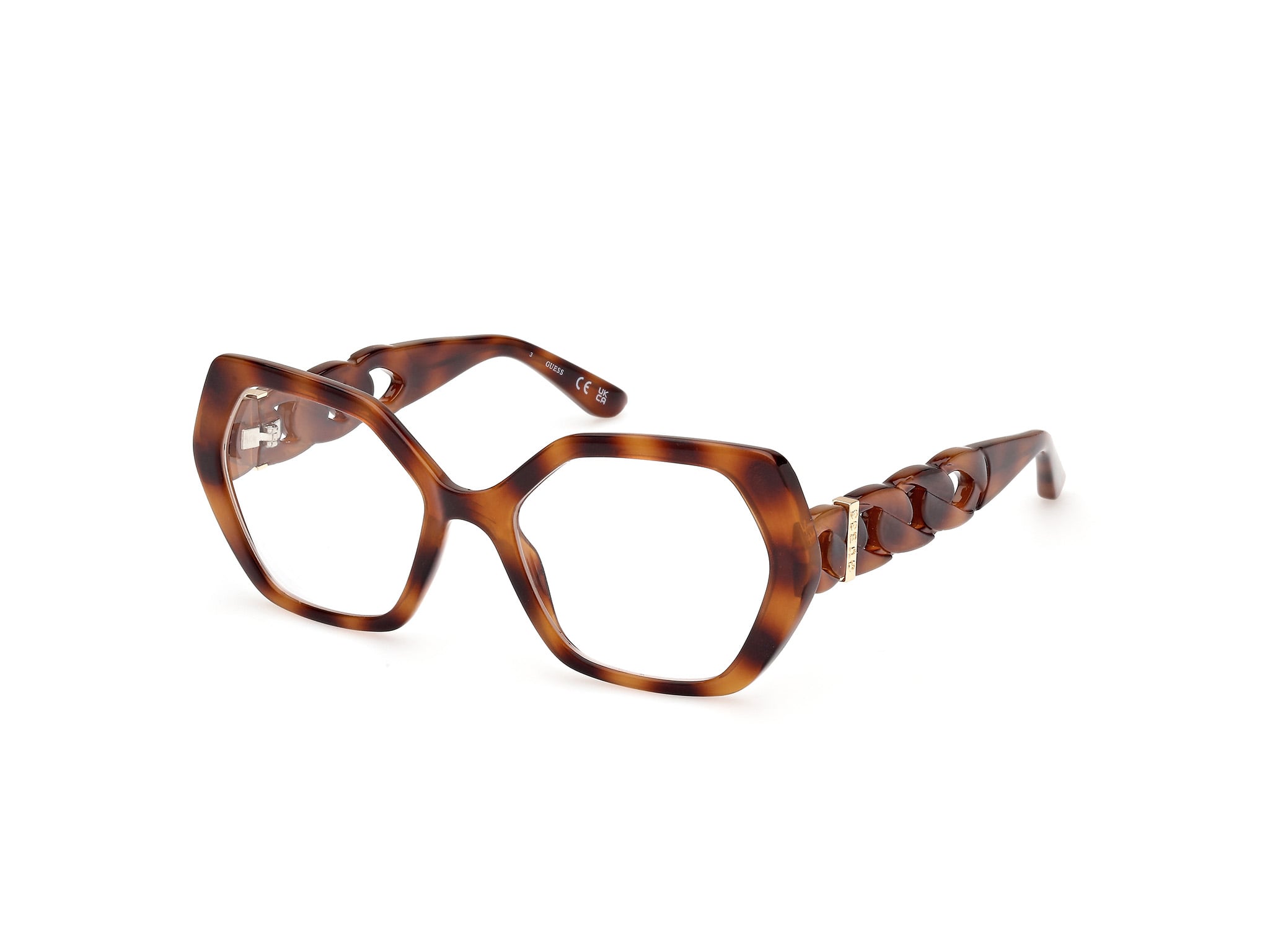 GUESS-50116/G 053 blonde havana 53*18, Havana, hi-res image number 0