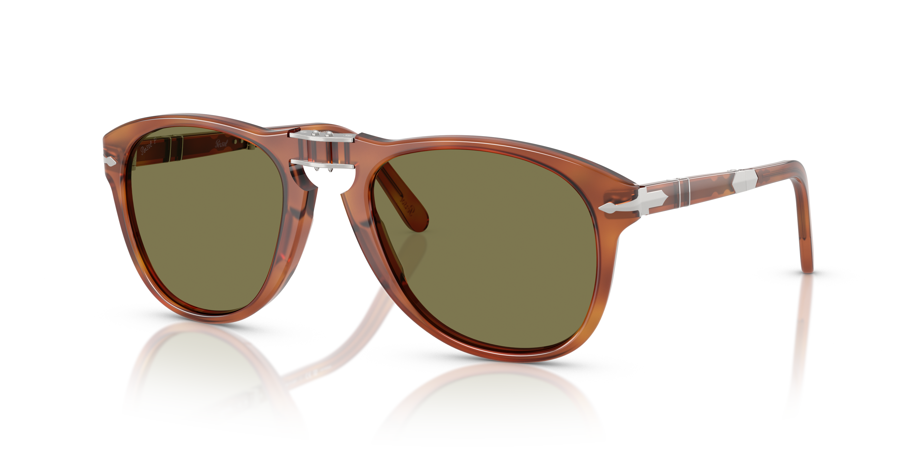PERSOL-0714SM/S 96/P1 BROWN (GREEN POLARIZED) 54*21, , hi-res image number 0