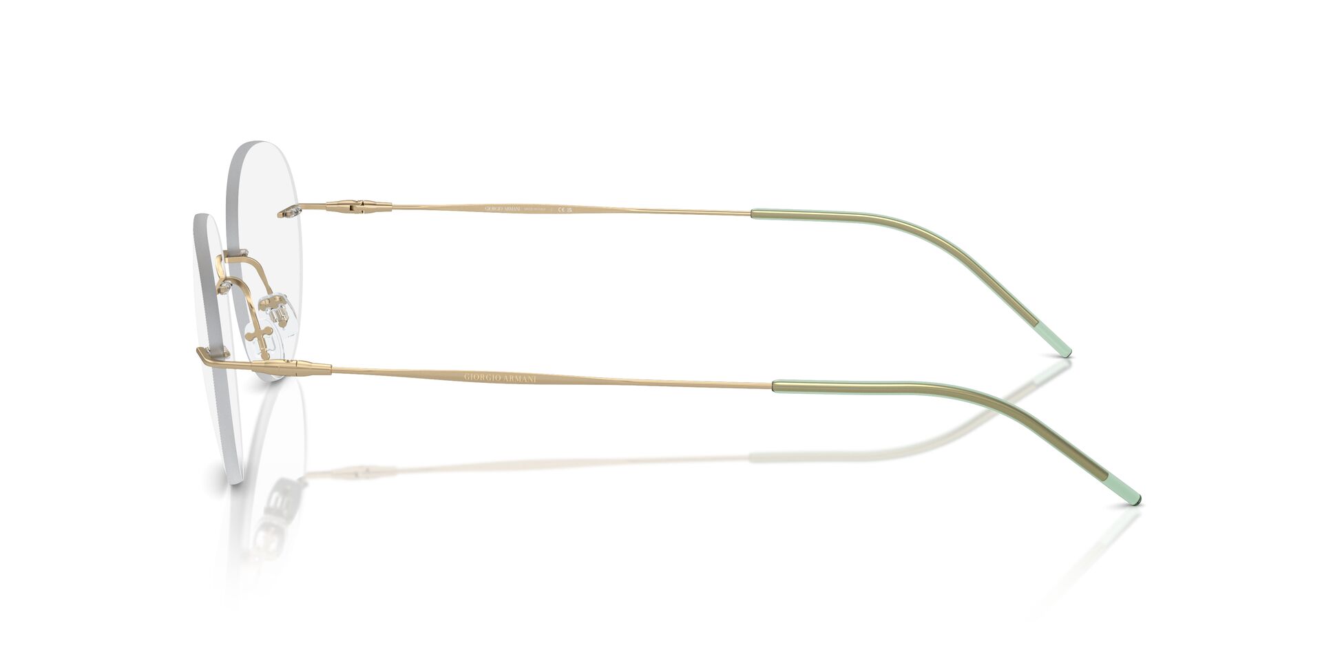 ARMANI-5147/G 3002 MATTE PALE GOLD 52*19, , hi-res image number 2