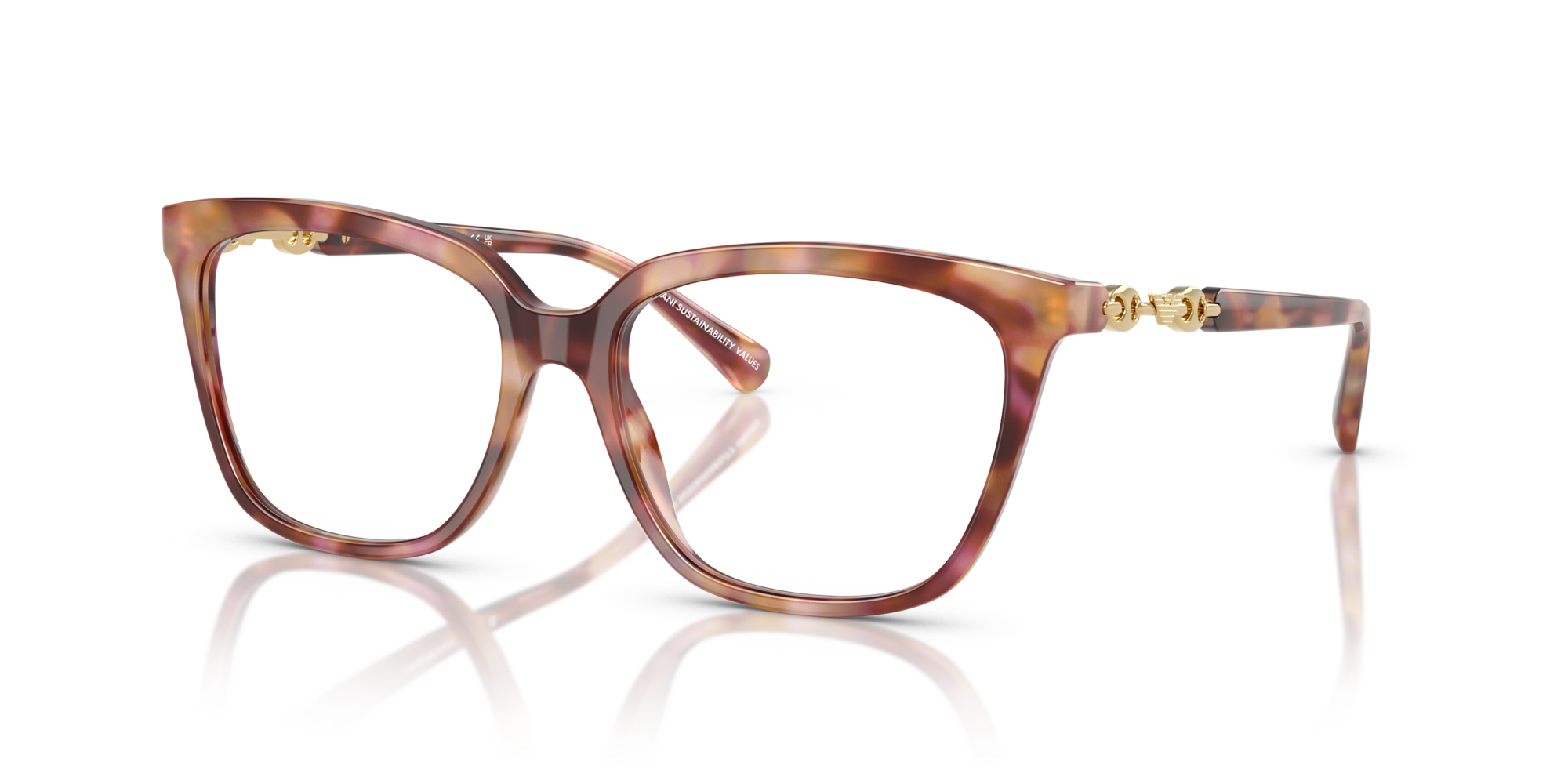 EMPORIO-3248/G 6196 SHINY HAVANA RED 55*16, , hi-res image number 1