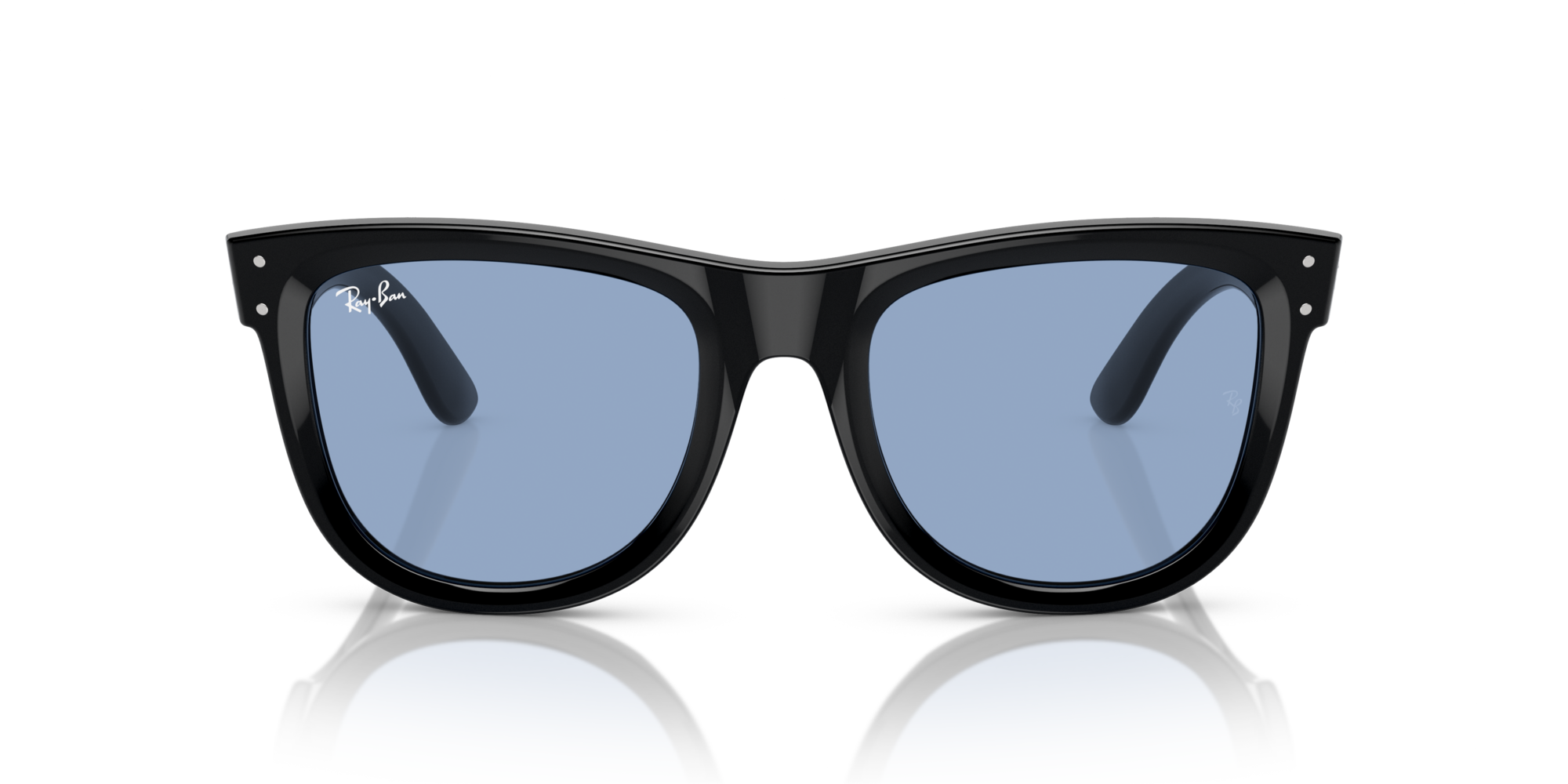 RB-0502S 667772 BLACK(LIGHT BLUE 50*22, Negre, hi-res image number 1