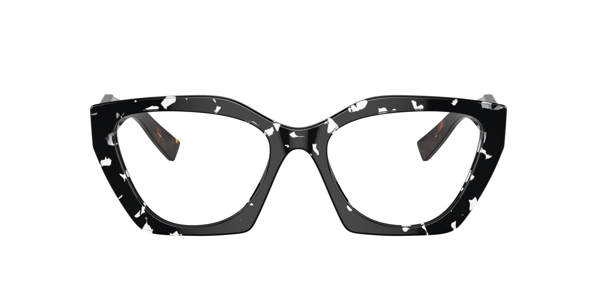 PRADA-09YV/G 15S1O1 BLACK CRYSTAL TORTOISE 54*18, Negre | Transparent, hi-res image number 1