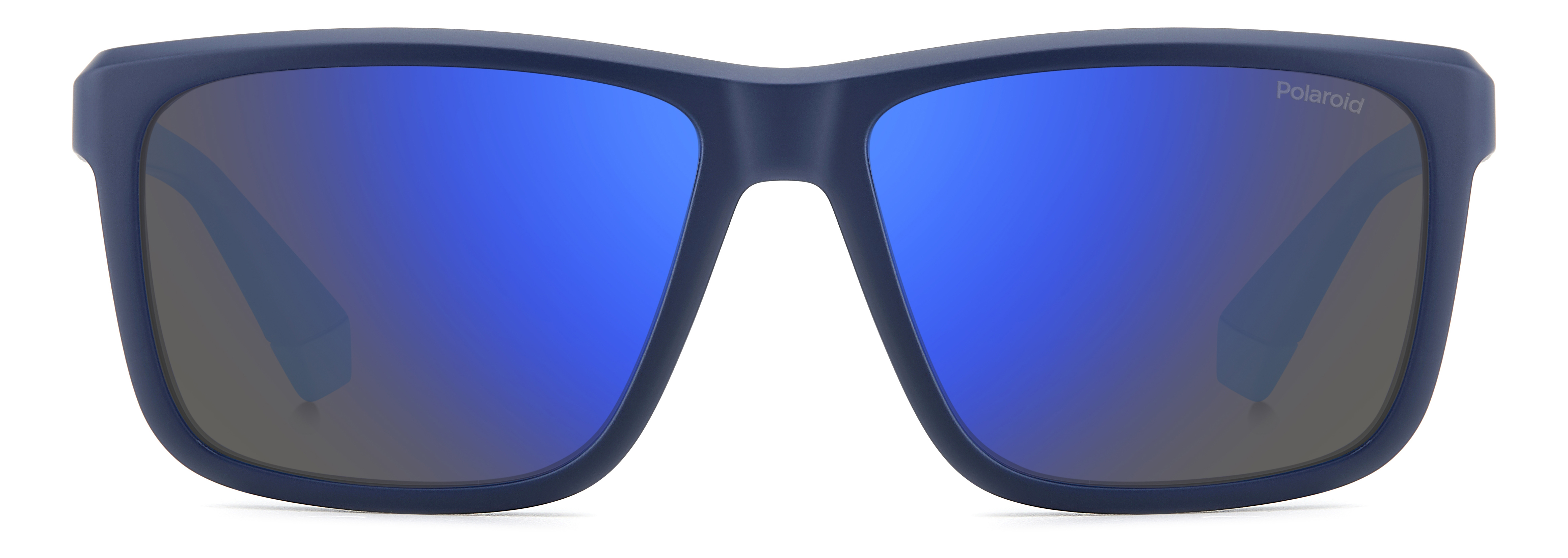 POLAROID-2164/S FLL*5X MATTE BLUE(BLUE MIRROR POLARIZED 58*15, Blau mat, hi-res image number 1