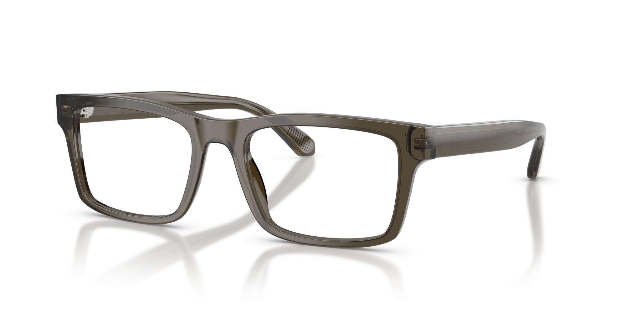 EMPORIO-3254/G 6249 SHINY TRANSPARENT GREY 56*19, , hi-res image number 0