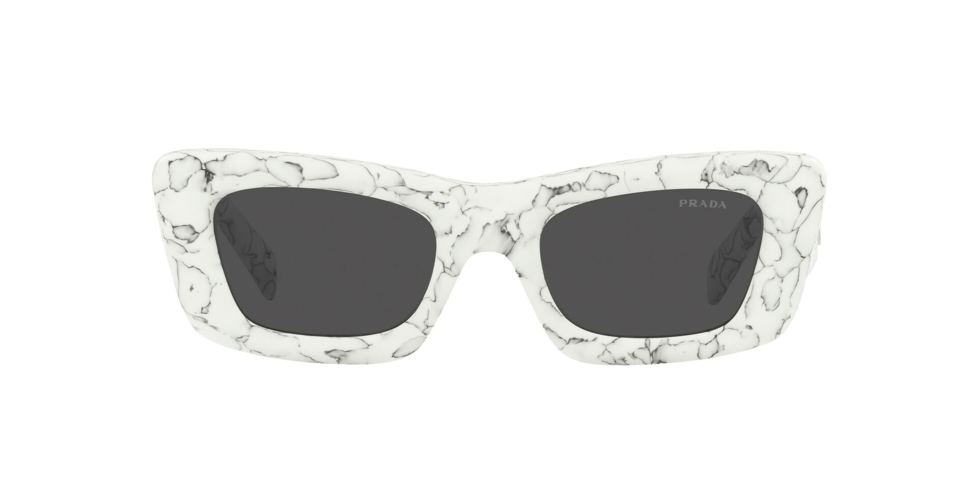 PRADA-13ZS/S 17D5S0 MATTE WHITE MARBLE(DARK GREY 50*21, Blanc, hi-res image number 1