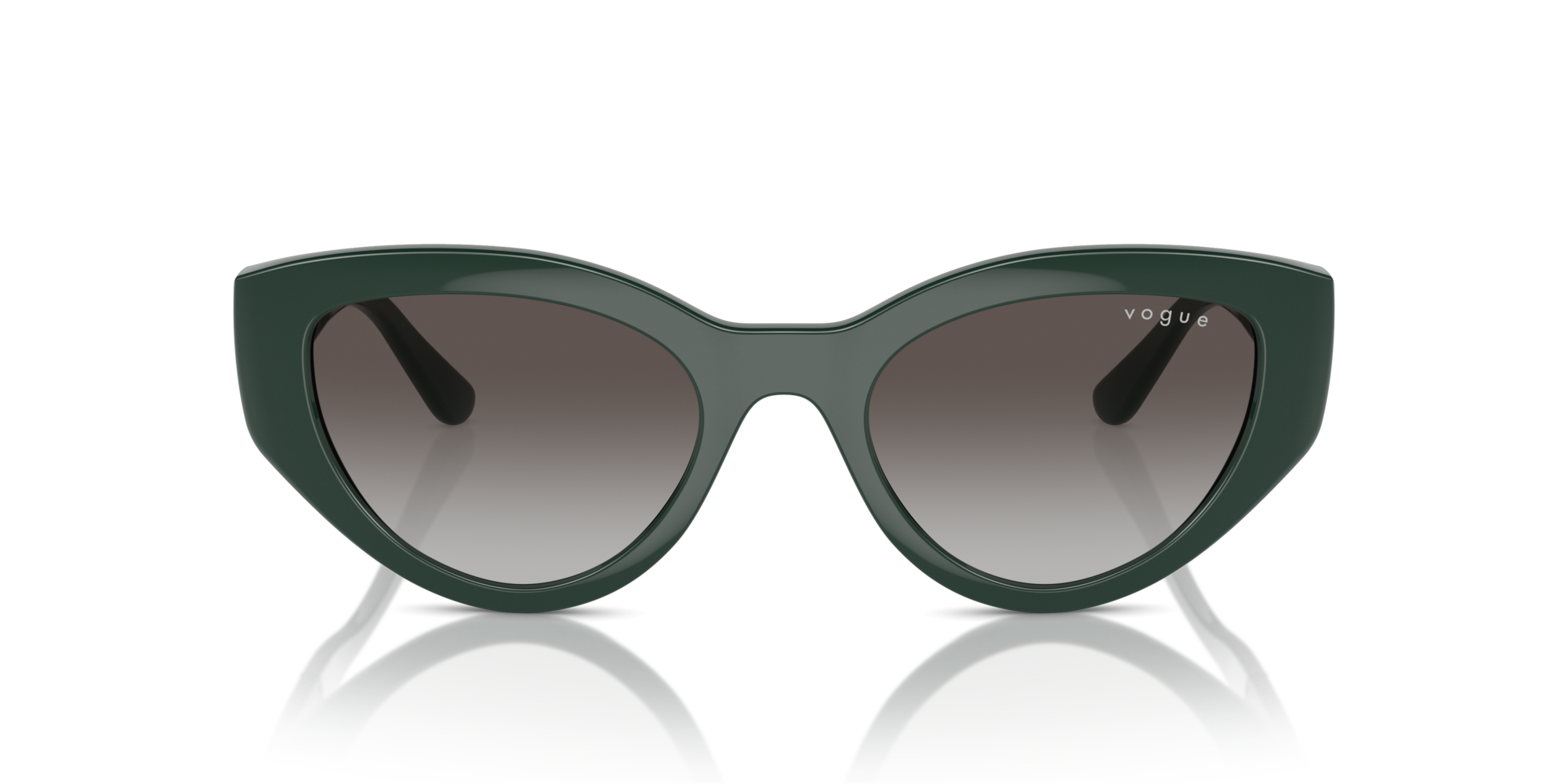VOGUE-5566/S 31228G FULL DARK GREEN(GREY GRADIENT BLACK 52*20, , hi-res image number 2