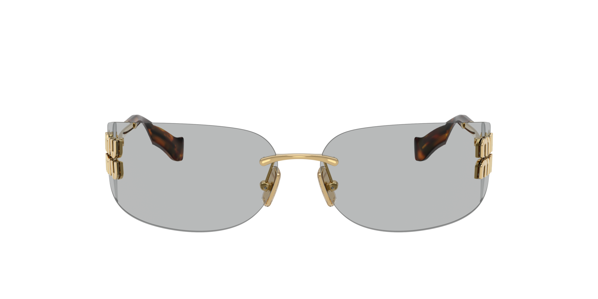 MIUMIU-A51S/S 5AK50K75 GOLD(GREY 75*14, Daurat, hi-res image number 1