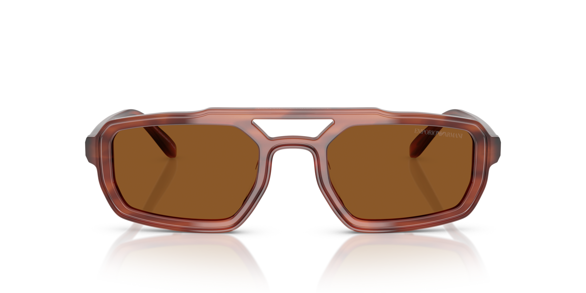 EMPORIO-4240U/S 620373 SHINY HAVANA BROWN(DARK BROWN 53*22, , hi-res image number 1