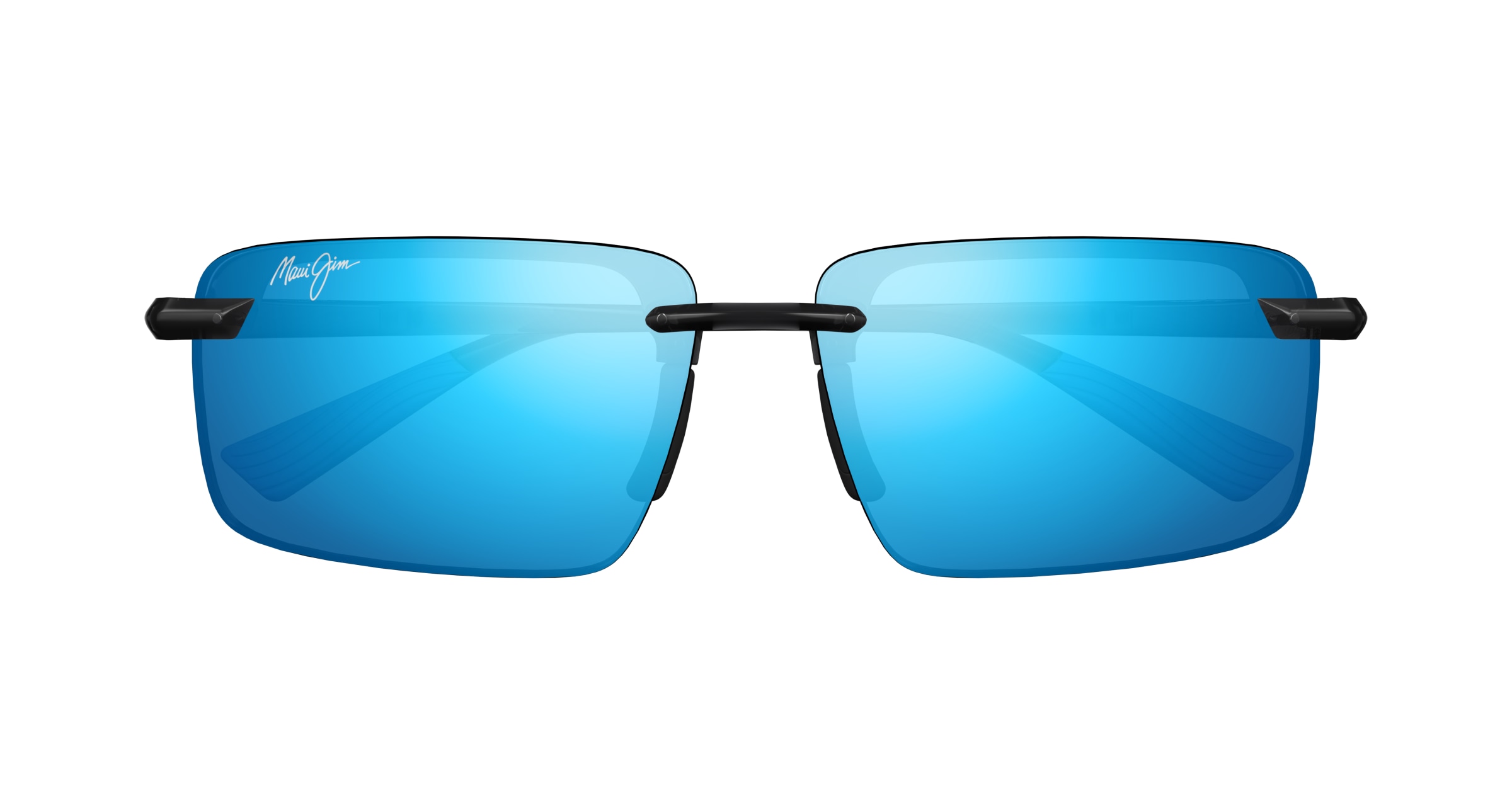 MAUI-JIM-LAULIMA/S B626-14 SHINY TRANS DARK GREY (BLUE 61*14, Gris, hi-res image number 1
