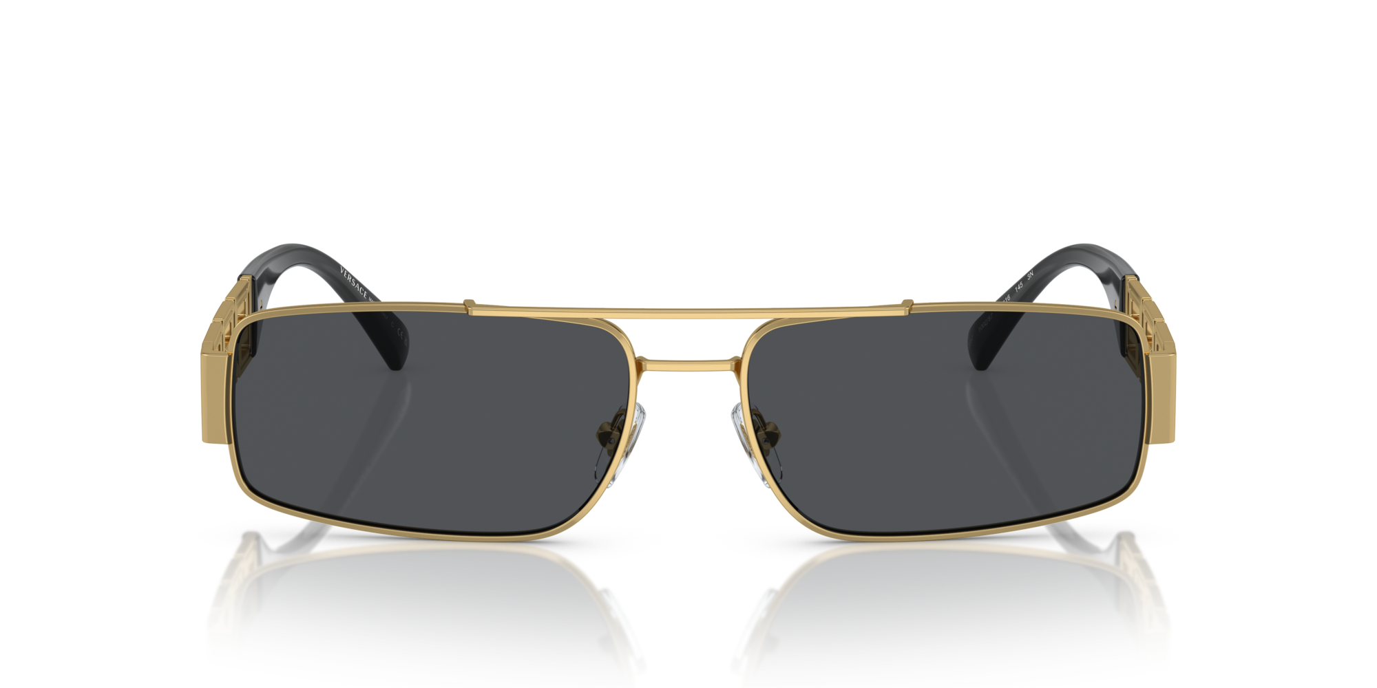 VERSACE-2257/S 100287 GOLD DARK GREY 60*16, , hi-res image number 1