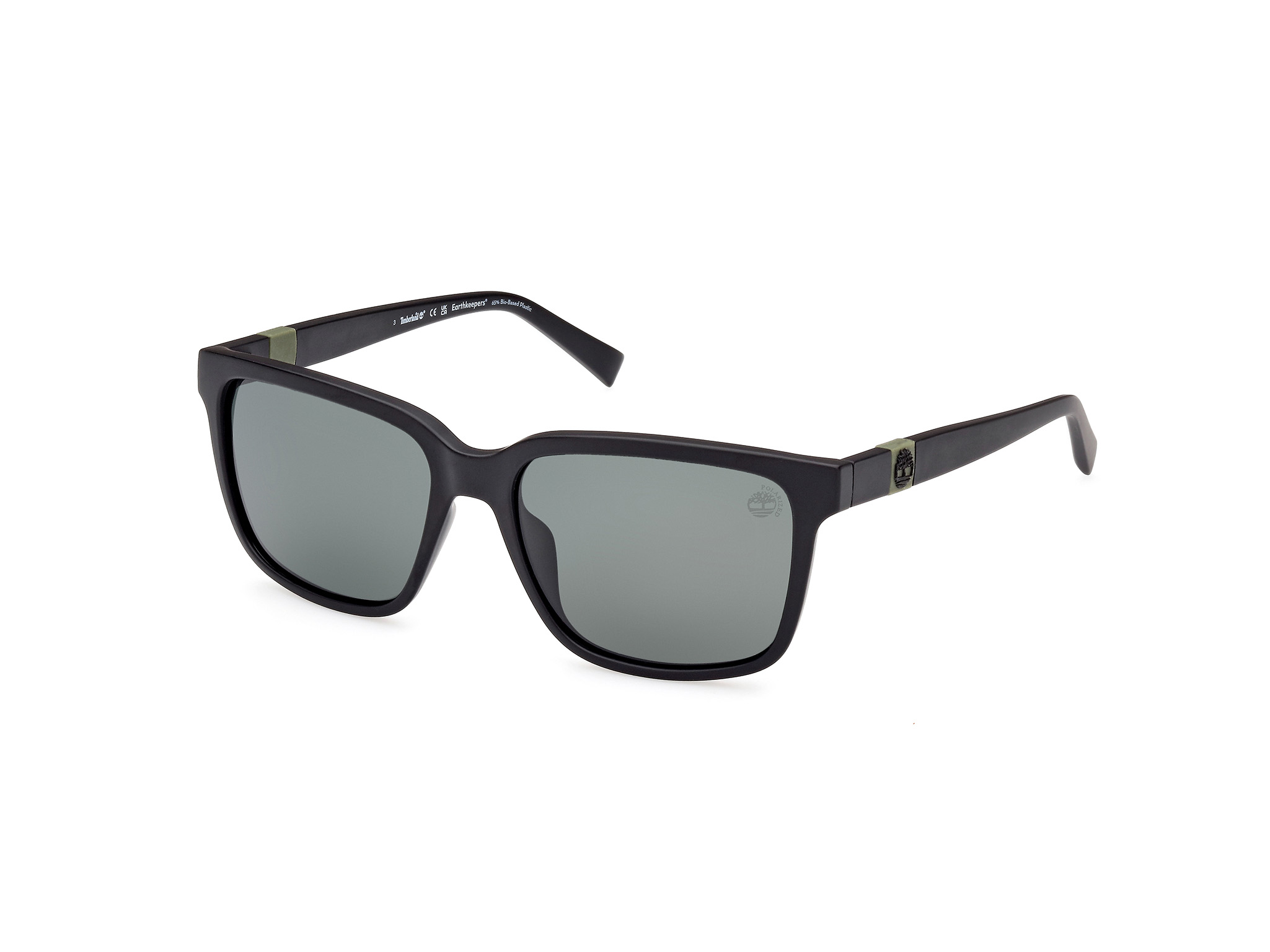 TIMBERLAND-9322-H/S 02R matte black (green polarized 57*17, Negre, hi-res image number 0