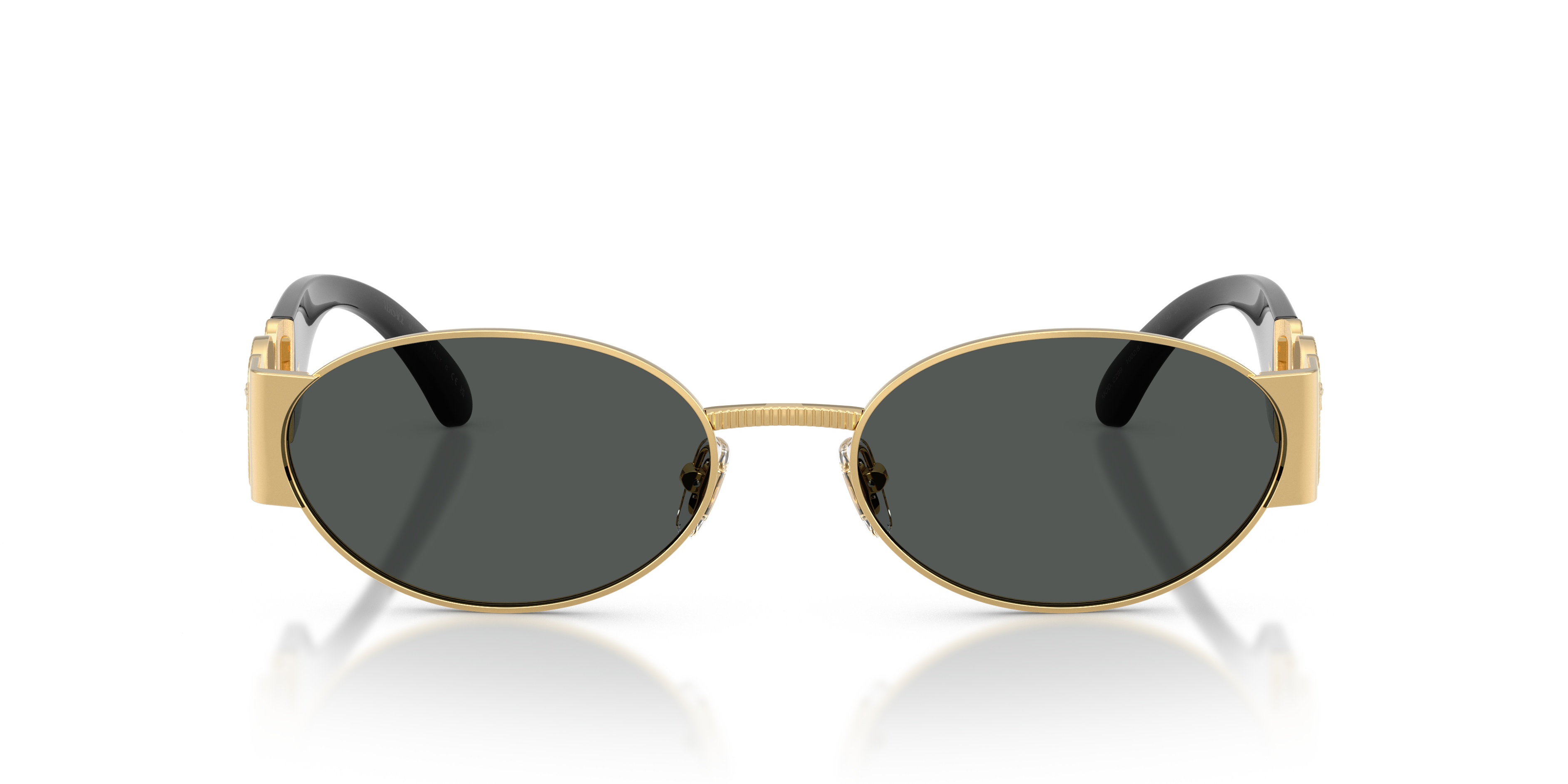 VERSACE-2299/S 100287 GOLD(DARK GREY 56*18, , hi-res image number 1