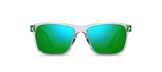 KYPERS-COSMOPOLITAN/S COSM008 CRYSTAL+TEMPLE CRYSTAL GREEN REVO 56*15, Transparent | Verd, hi-res image number 1