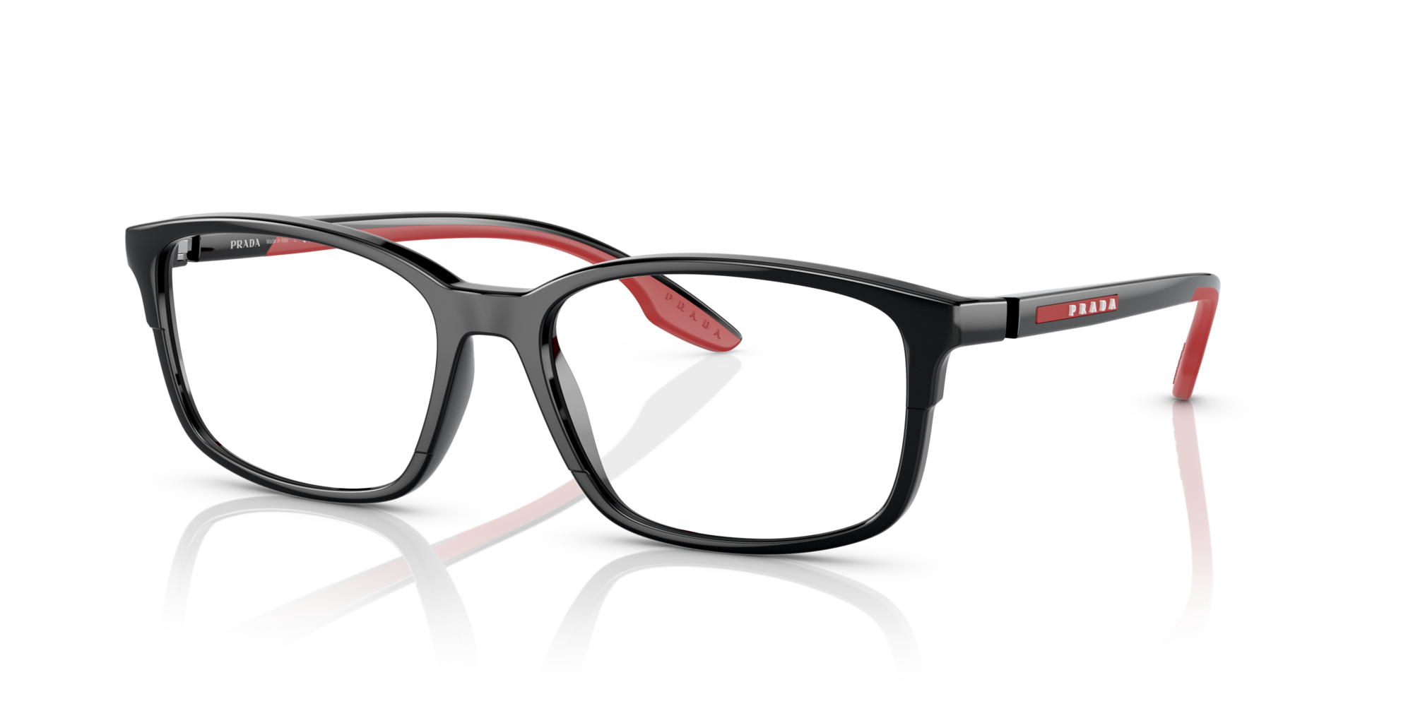 PRADA-SPORT-01PV/G 1AB1O1 BLACK 56*17, , hi-res image number 0