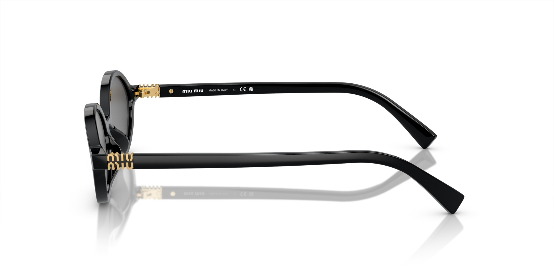 MIUMIU-04ZS/S 1AB5S0 BLACK (DARK GREY) 50*18, Negre, hi-res image number 1