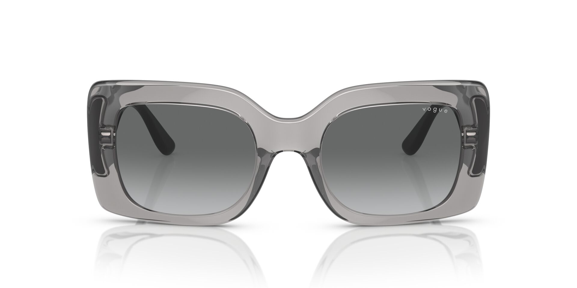 VOGUE-5481/S 272611 TRANSPARENT GREY(GRADIENT GREY 52*21, Gris transparent, hi-res image number 1