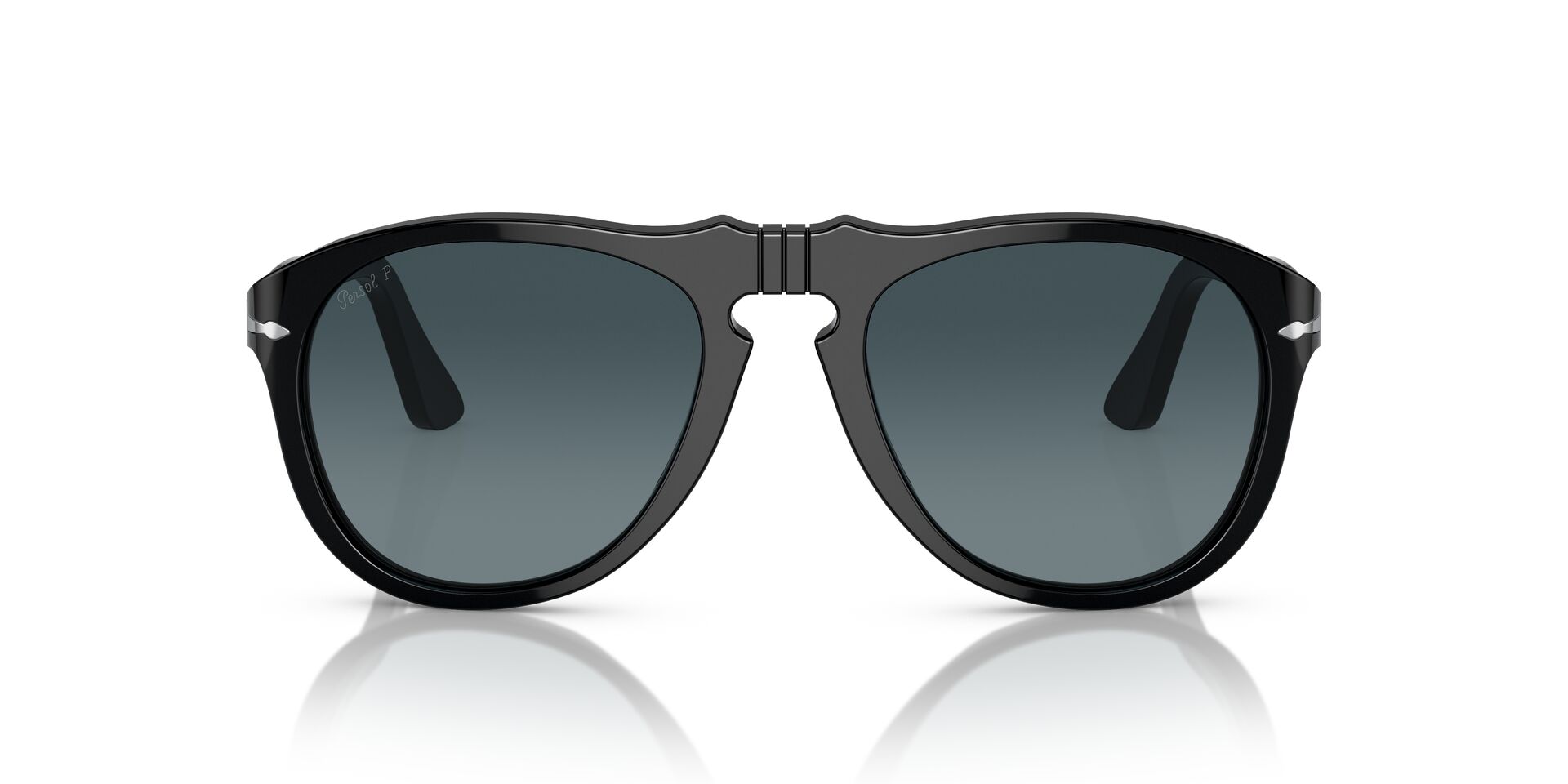 PERSOL-0649/S 95/S3 BLACK/LIGHT BLUE GRADIENT DARK BLUE 54*20, Negre, hi-res image number 1