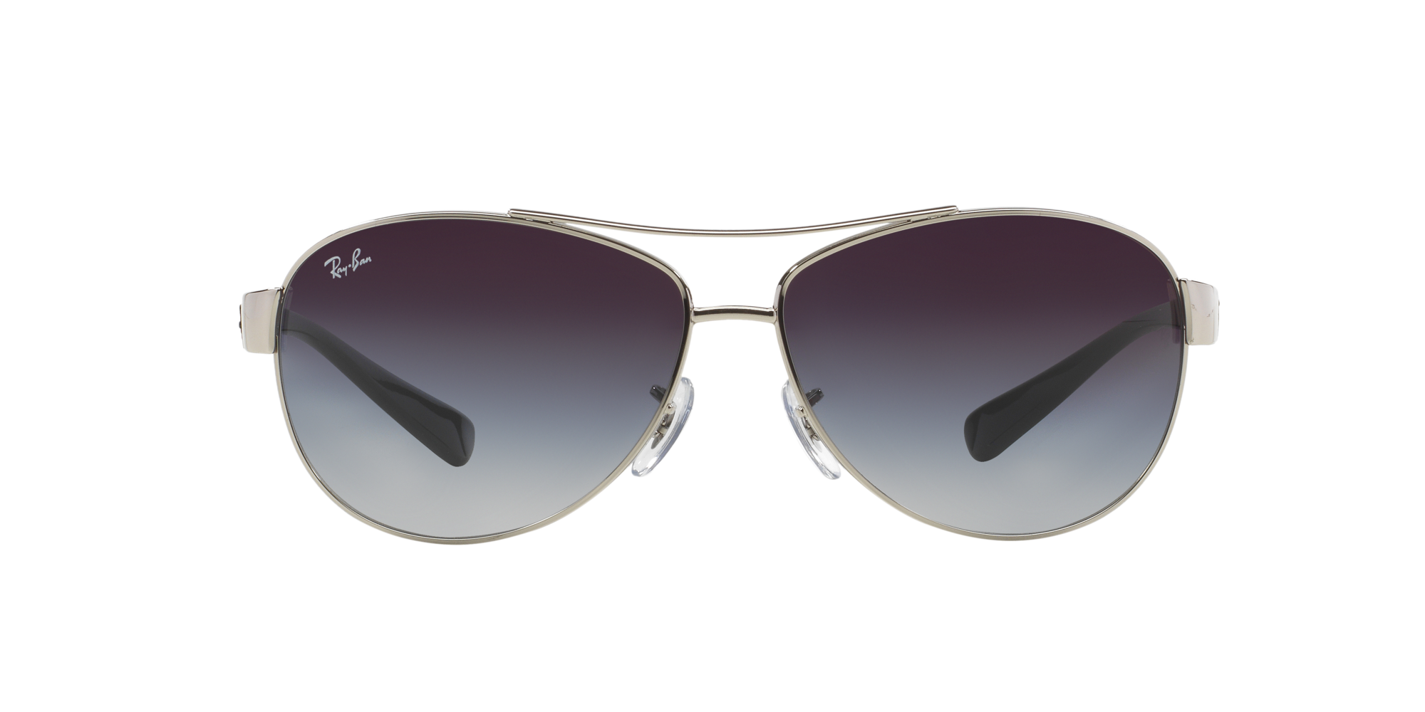 RB-3386 003/8G*3N PLATA/NEGRO (GRIS DEGRD.) 67*13, Negre-Plata, hi-res image number 2