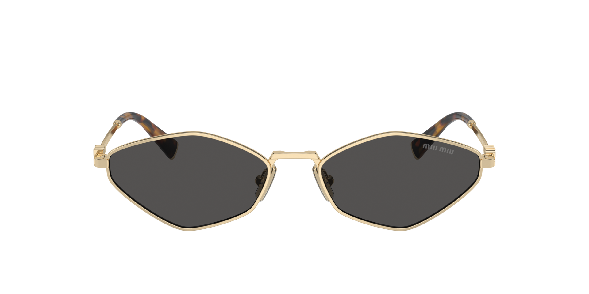 MIUMIU-56ZS/S ZVN5S0 PALE GOLD (DARK GREY) 56*17, Daurat, hi-res image number 1